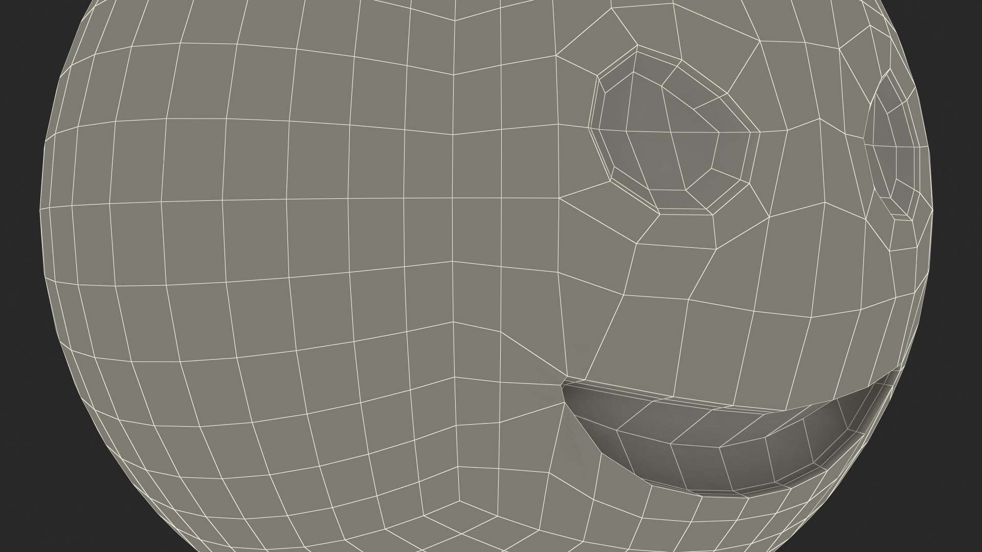 3D model Mars Face Emoji