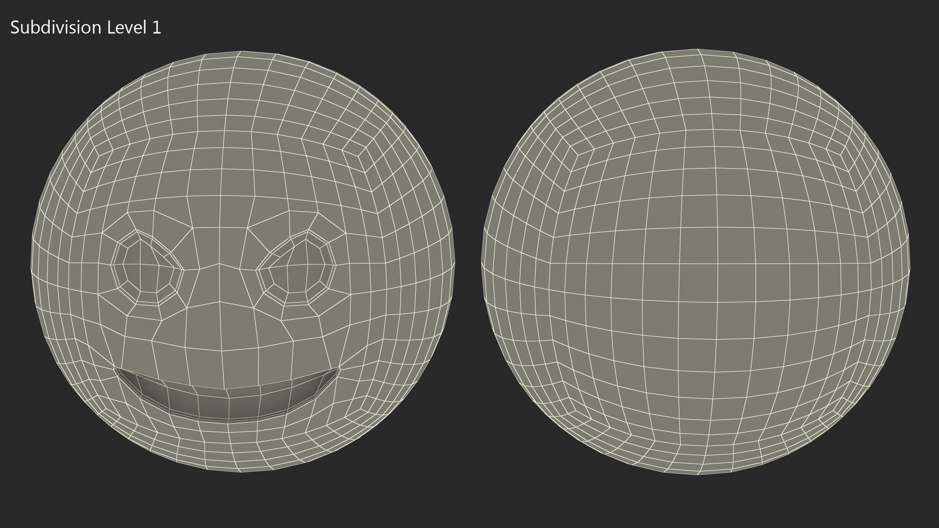 3D model Mars Face Emoji