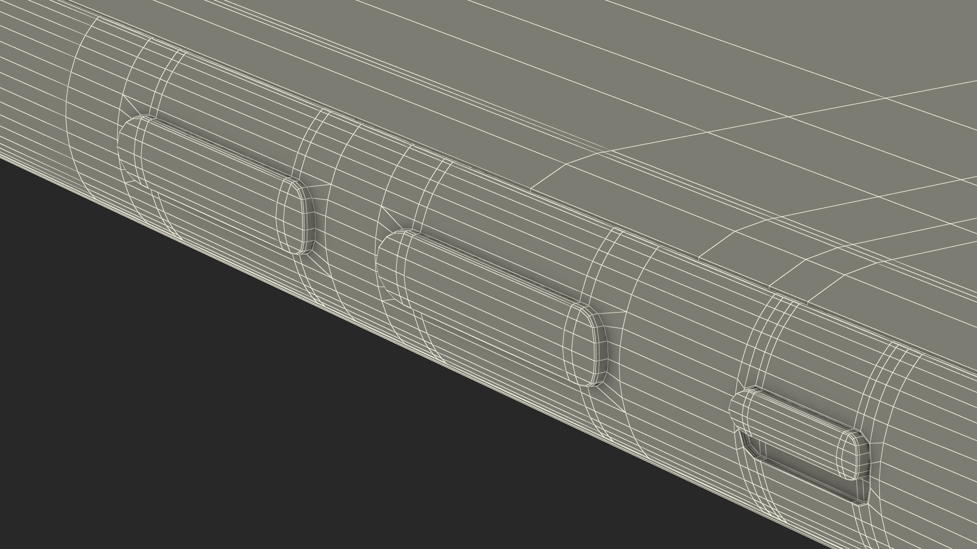 iPhone 11 Pro Max Silver 3D model