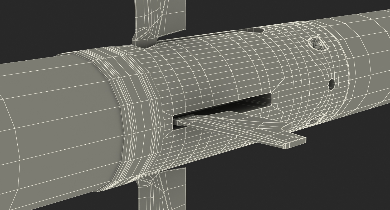3D Missile Igla SA 18 model