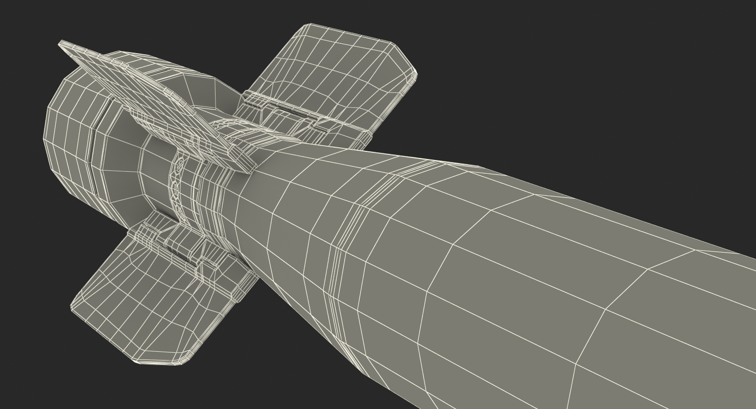 3D Missile Igla SA 18 model