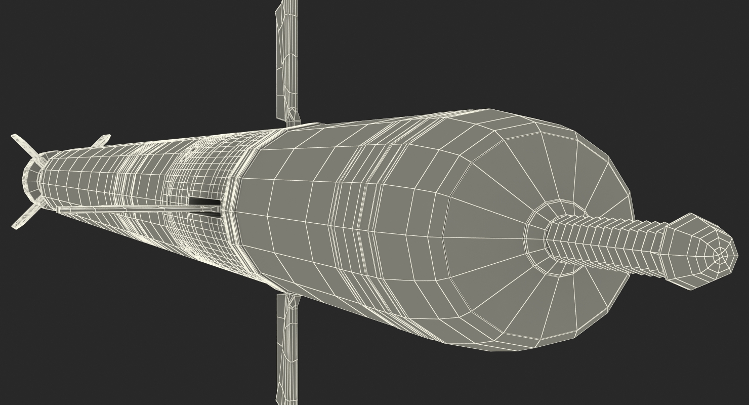 3D Missile Igla SA 18 model