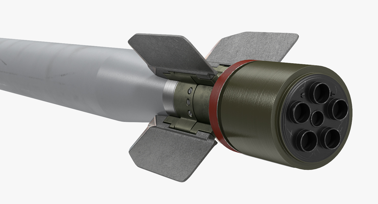3D Missile Igla SA 18 model
