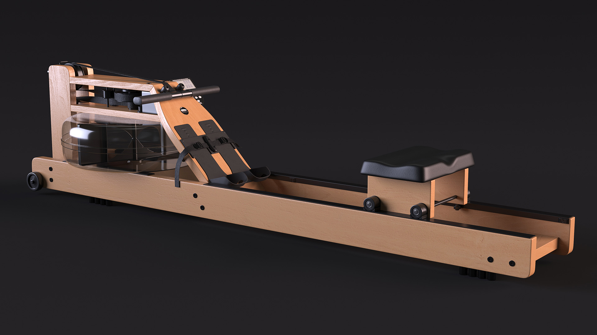 3D Rowing Simulator Wooden model