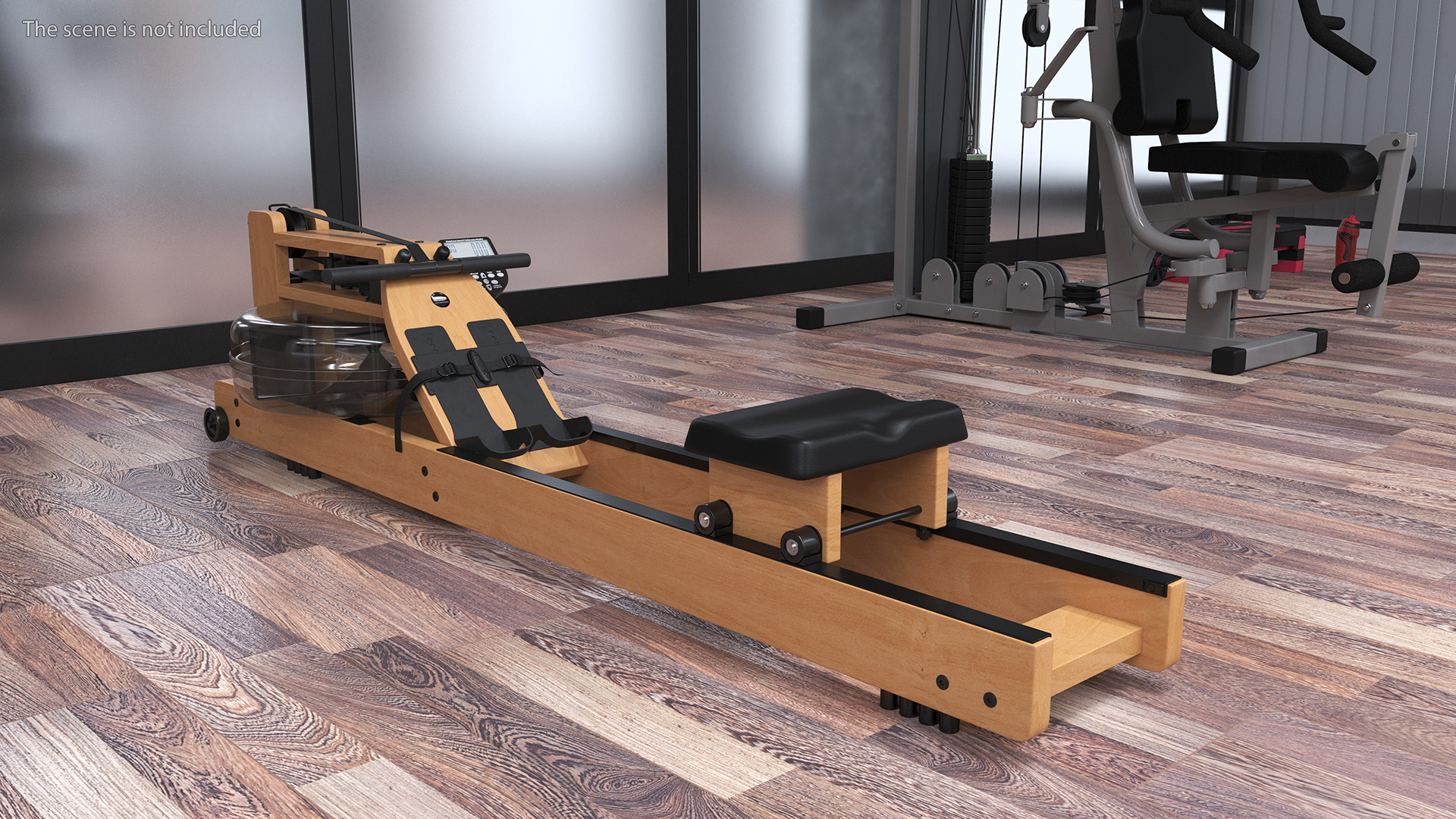 3D Rowing Simulator Wooden model