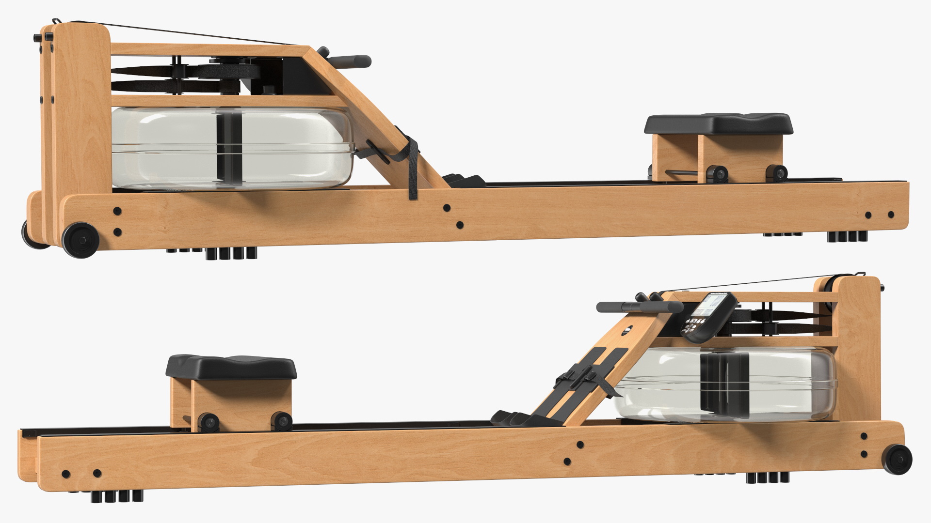 3D Rowing Simulator Wooden model