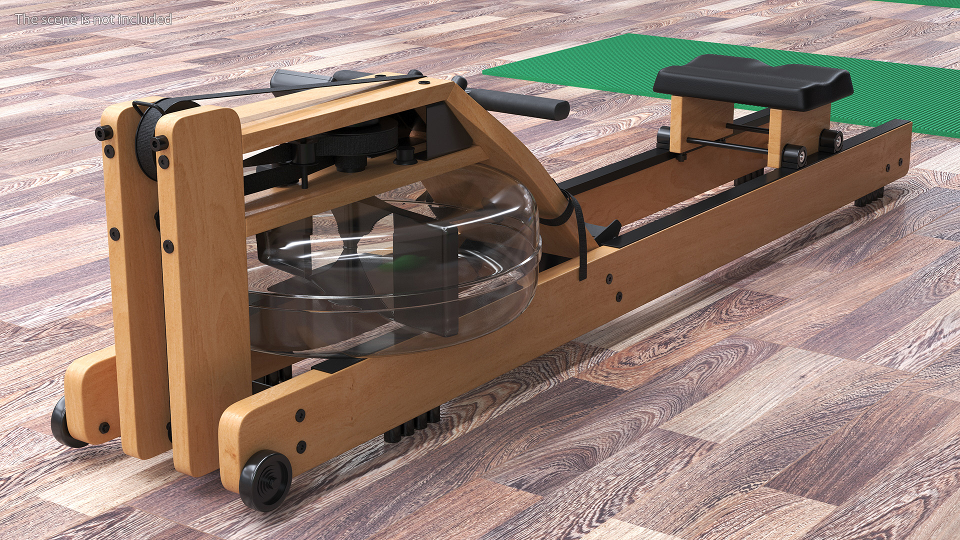3D Rowing Simulator Wooden model