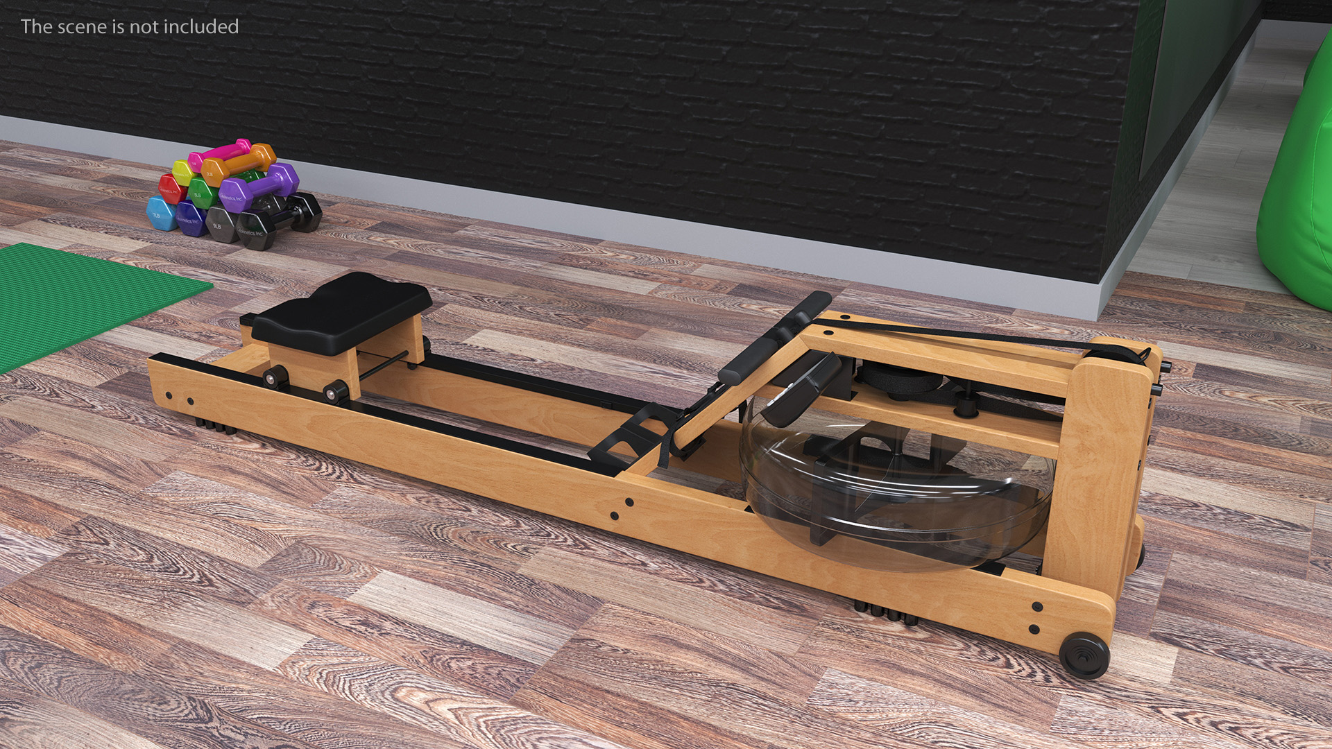 3D Rowing Simulator Wooden model