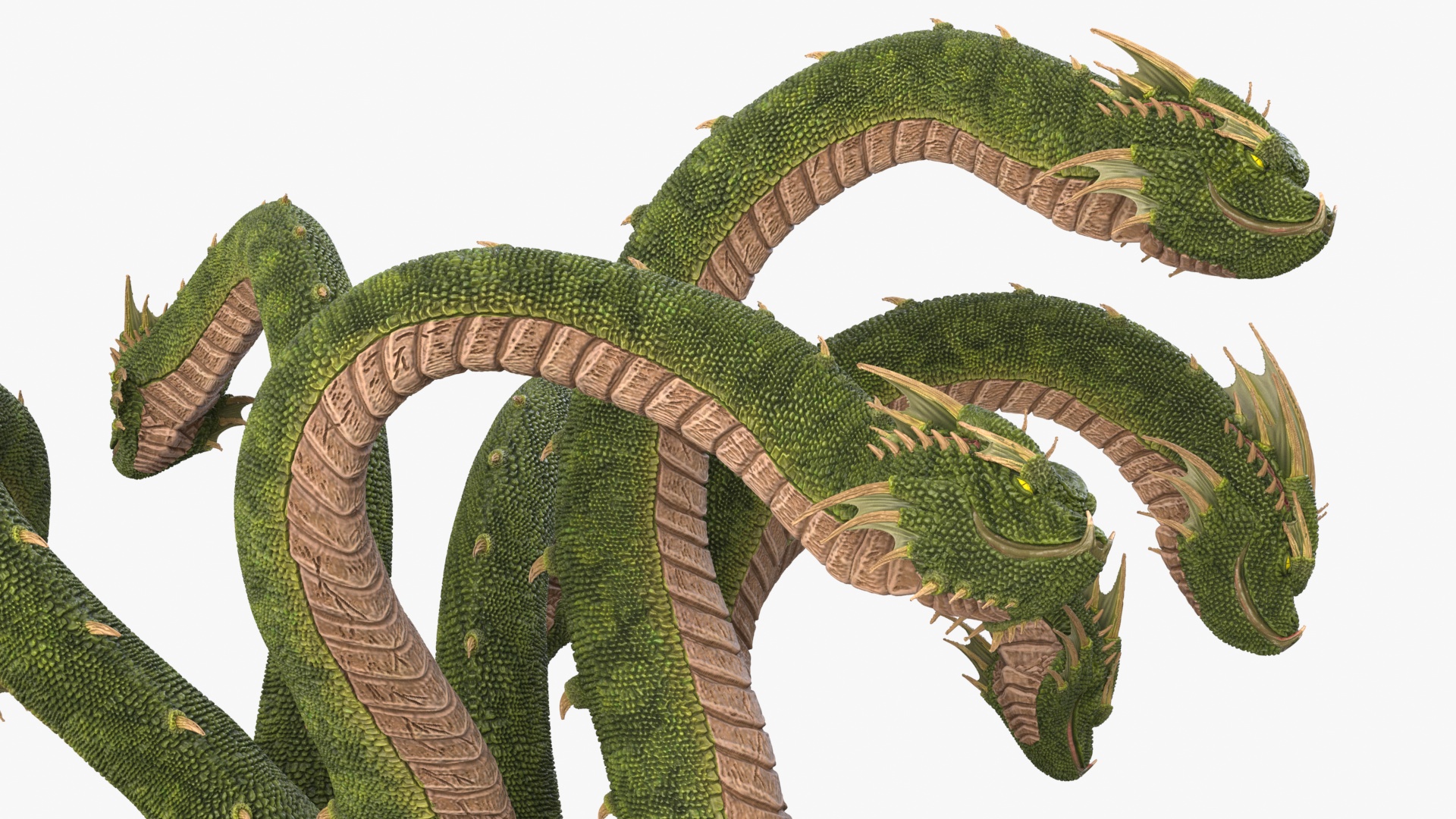 3D Greek Mythology Hydra