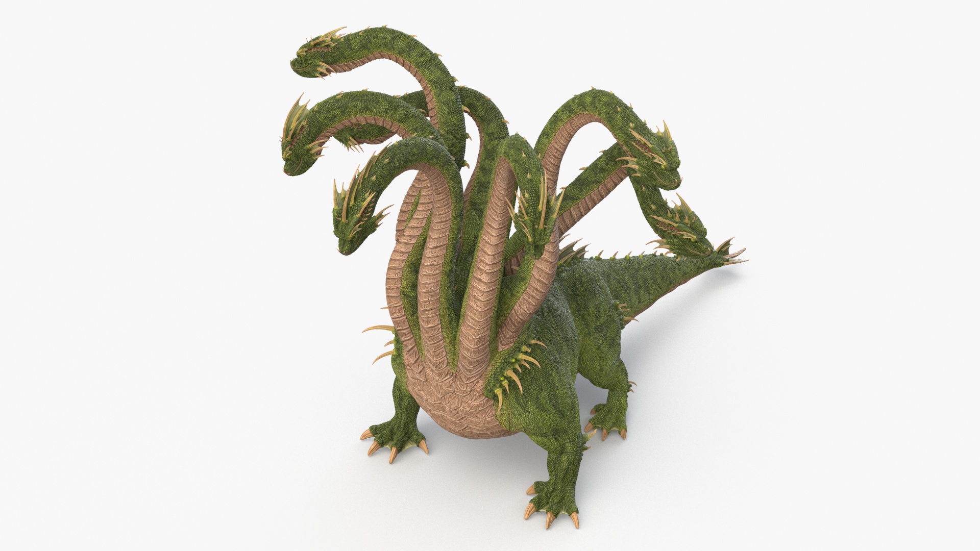 3D Greek Mythology Hydra