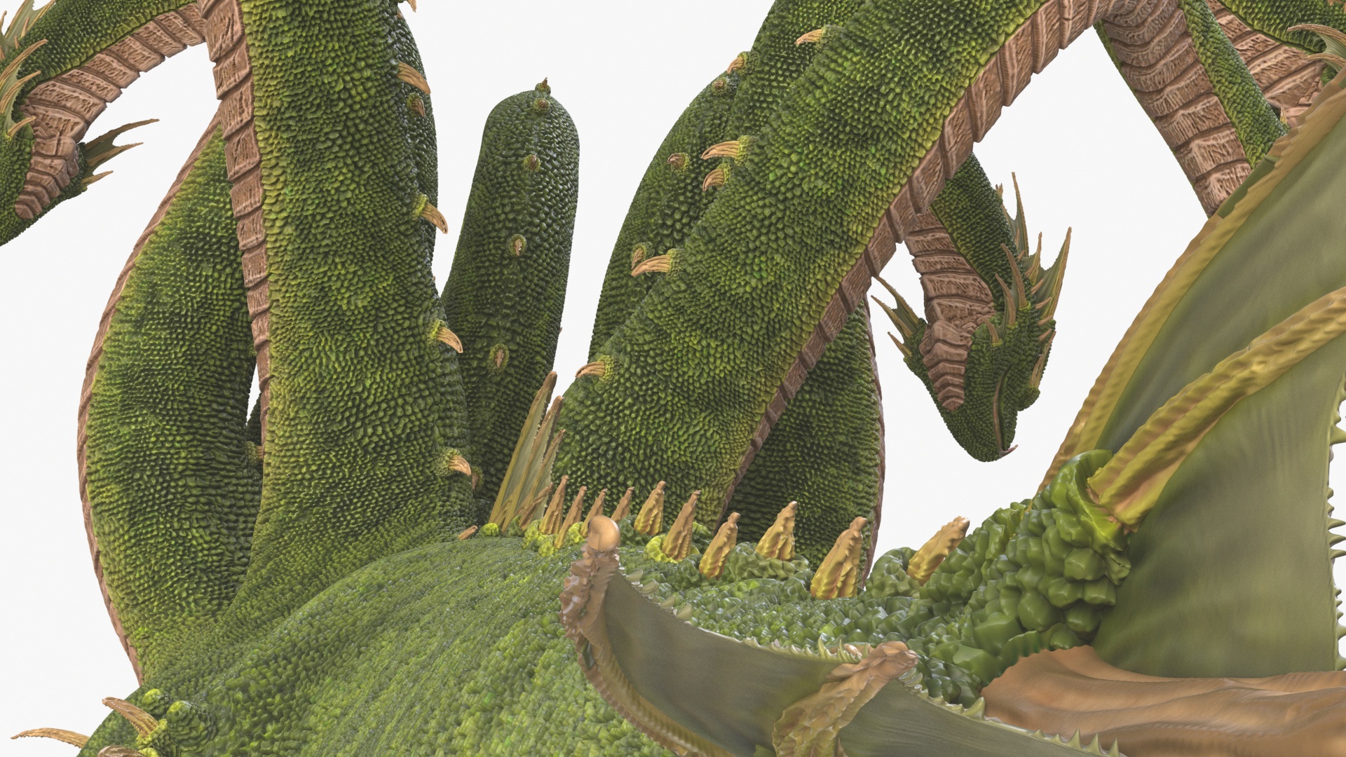 3D Greek Mythology Hydra
