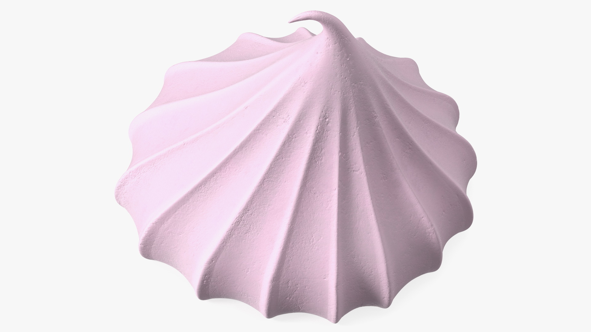 3D model Mini Meringue Cone Cookie Pink