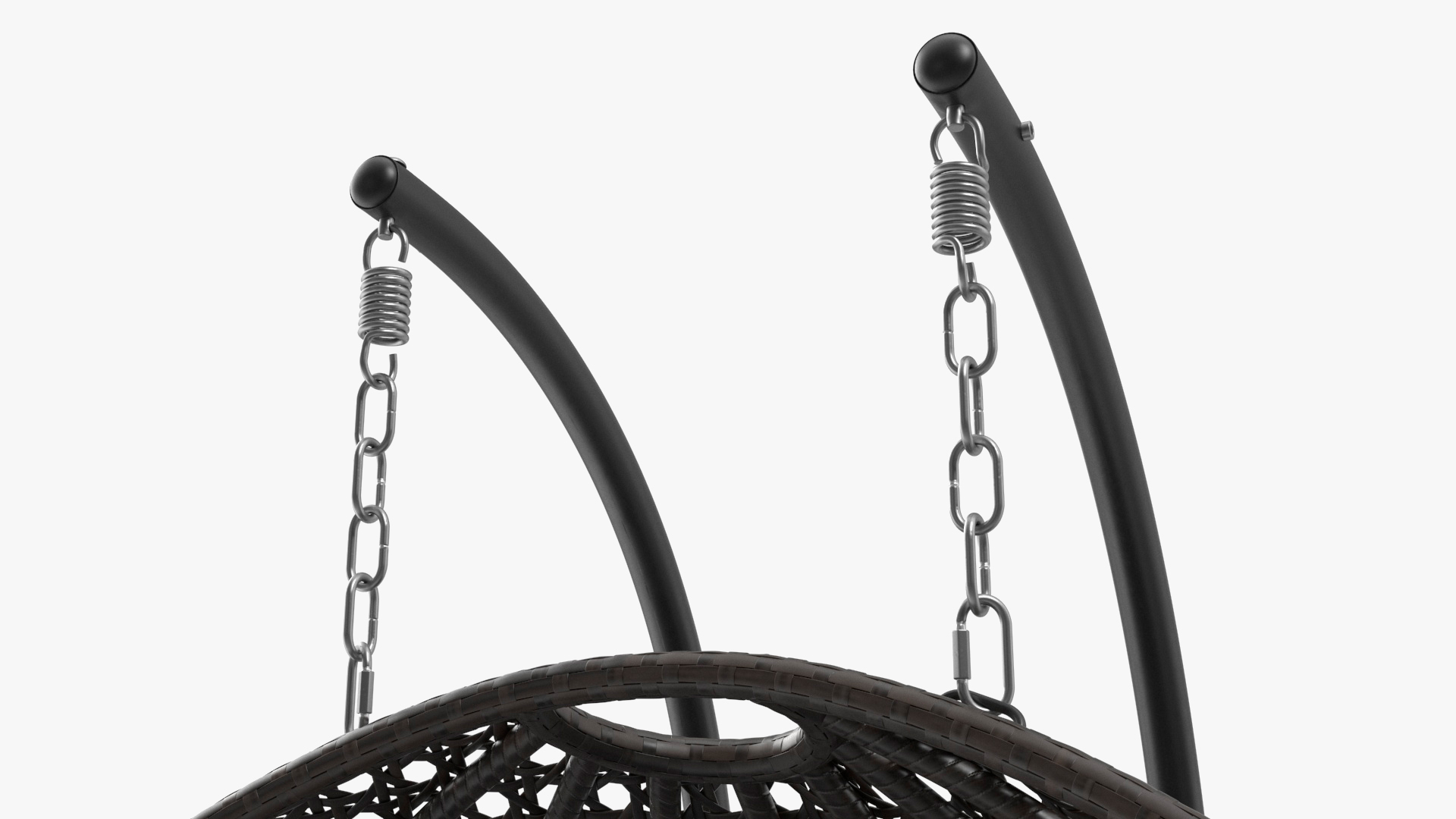 3D Outdoor Egg Chair Black model