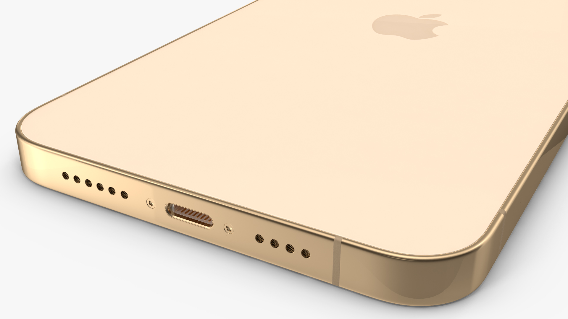 iPhone 13 Pro Max Gold 3D