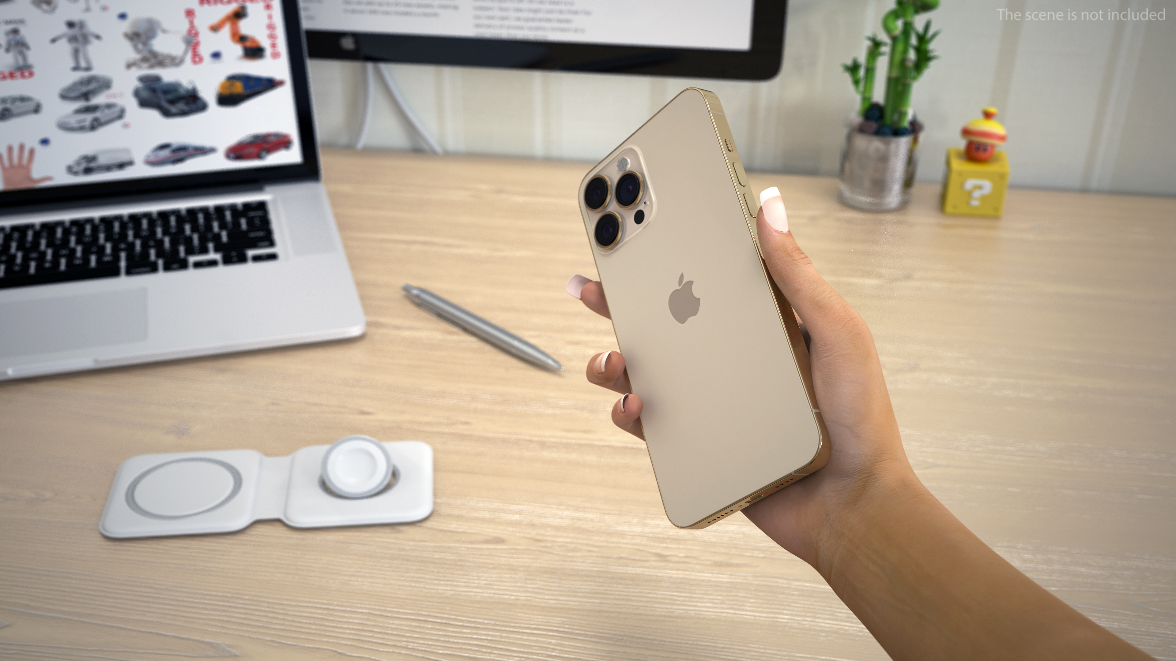 iPhone 13 Pro Max Gold 3D