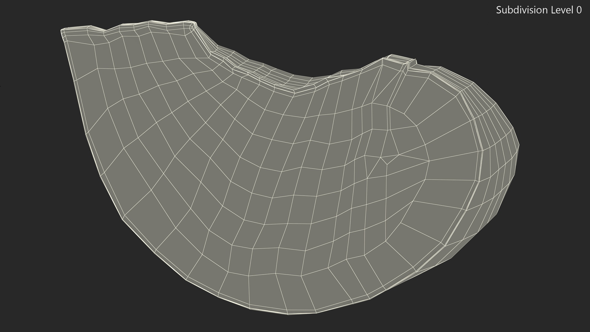 3D model Fresh Red Plum Slice