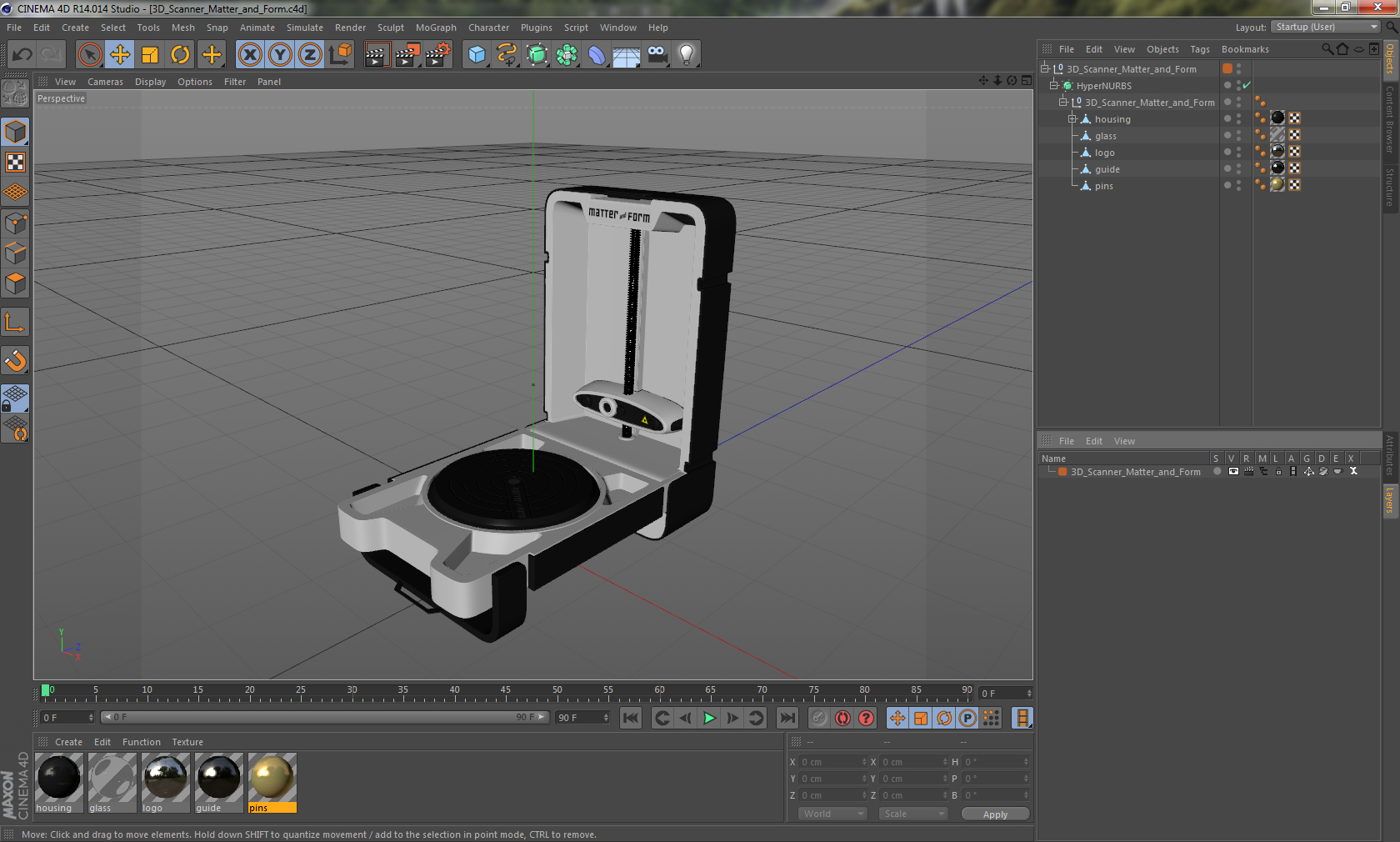 3D 3D Scanner Matter and Form