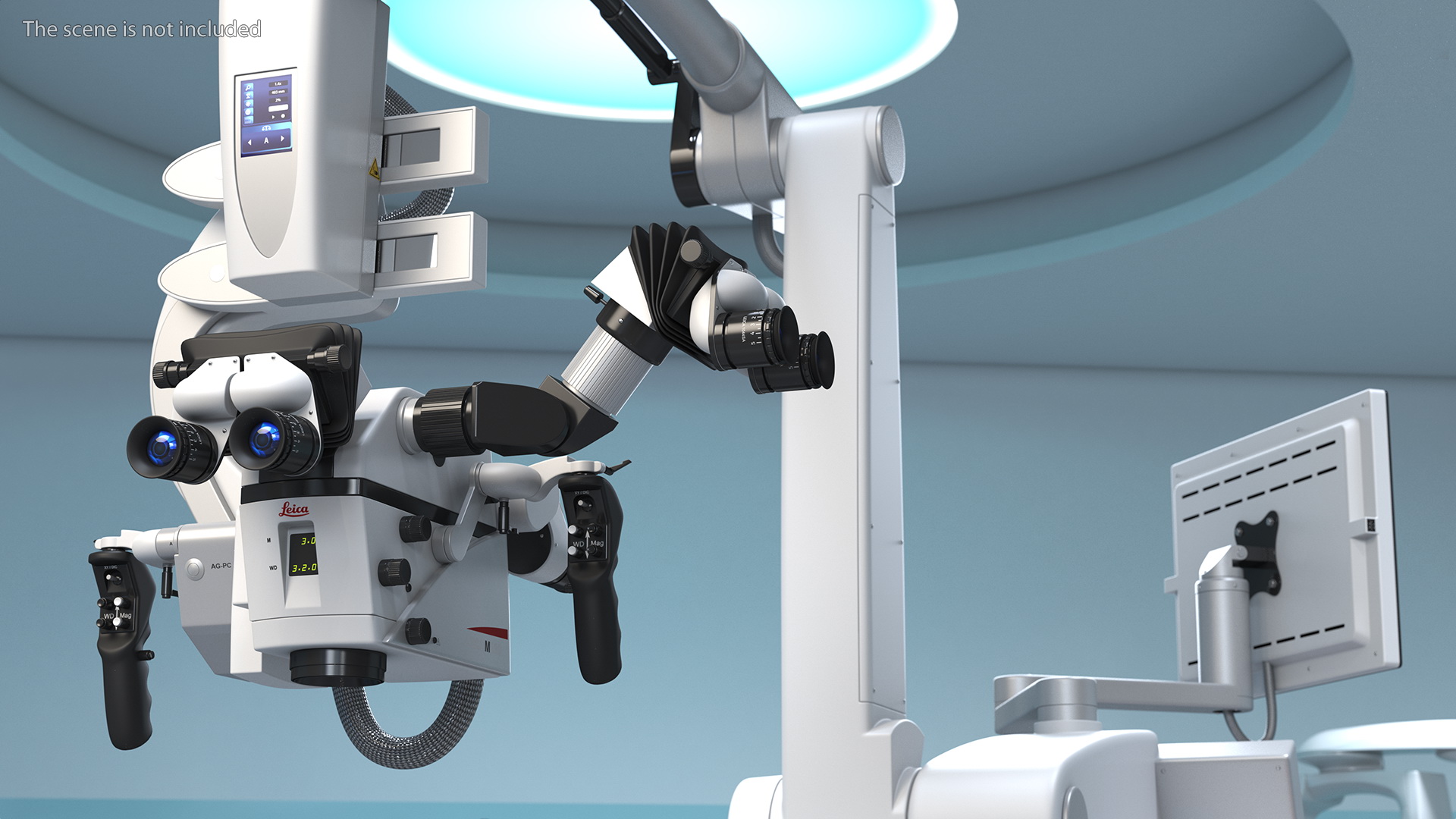 3D Neurosurgery Microscope Leica M530 OHX model