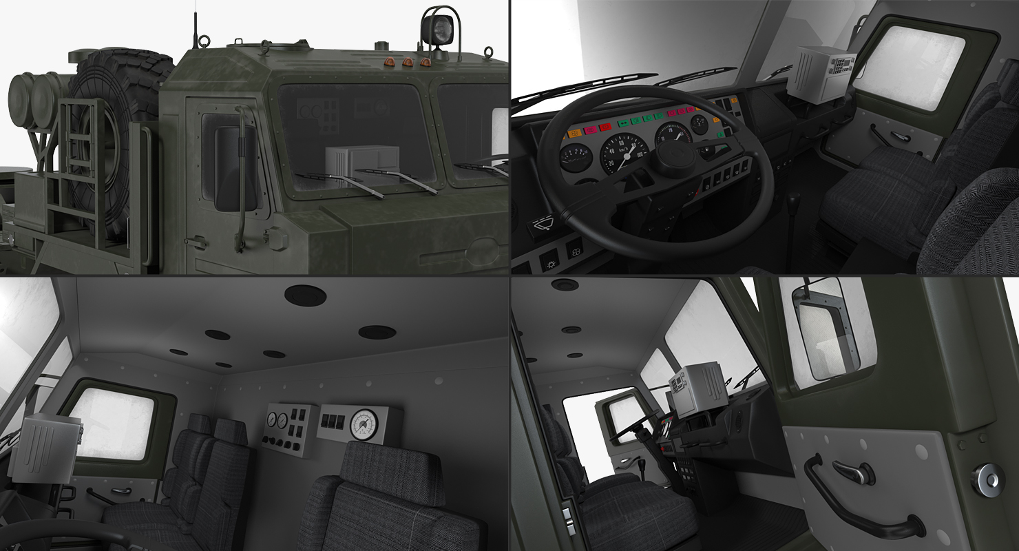 Military Trucks Collction 2 3D