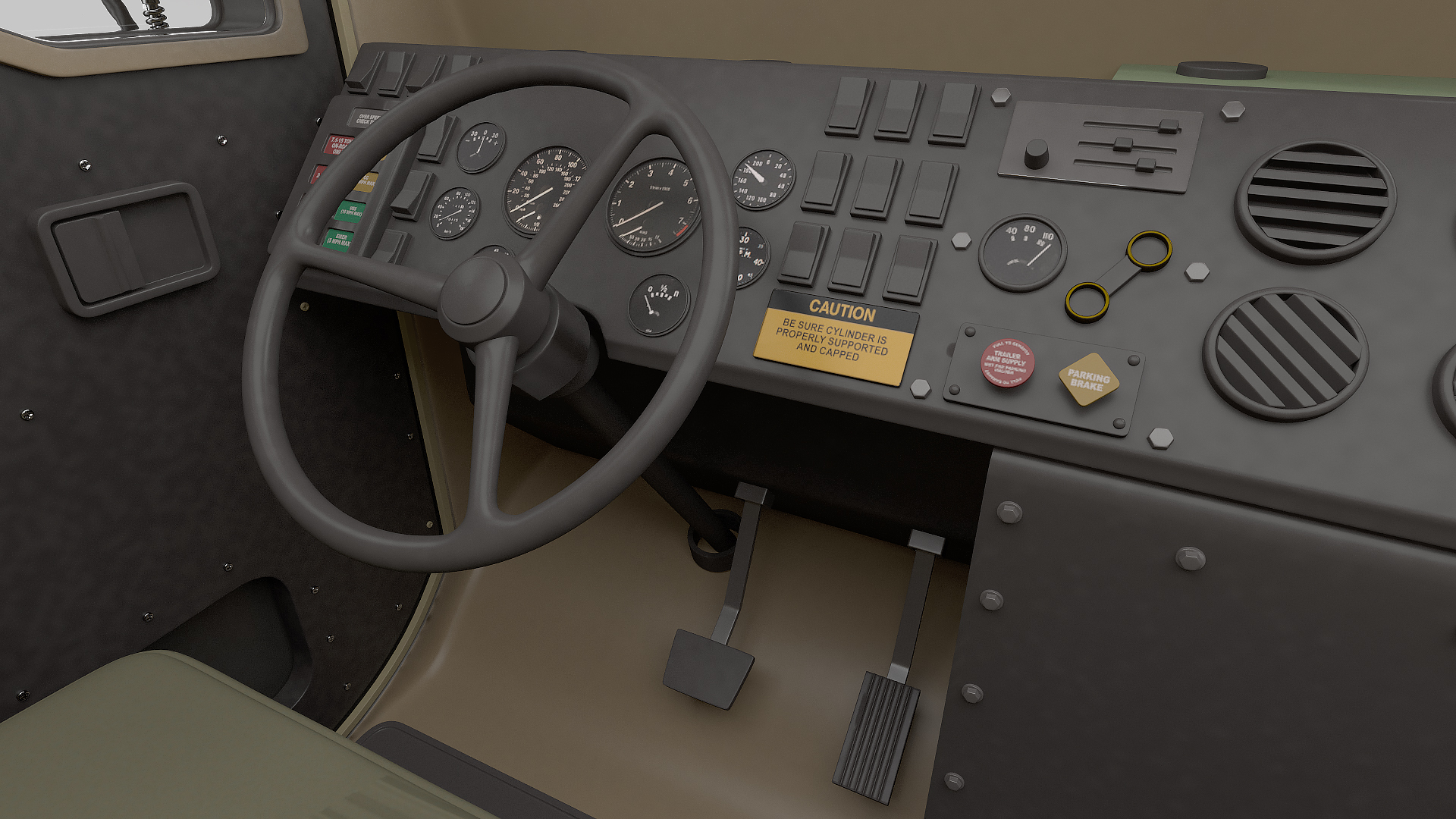 Military Trucks Collction 2 3D