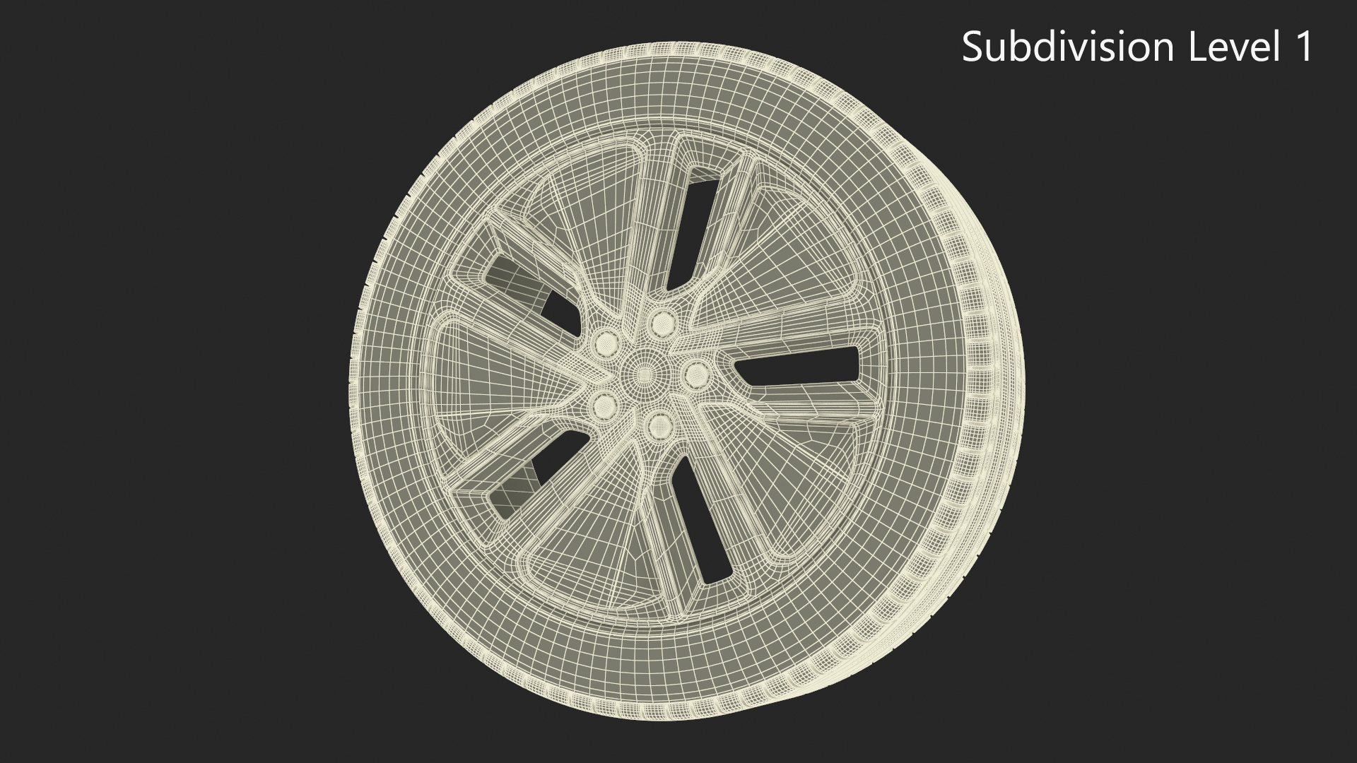 3D LiXiang L6 Wheel Gray