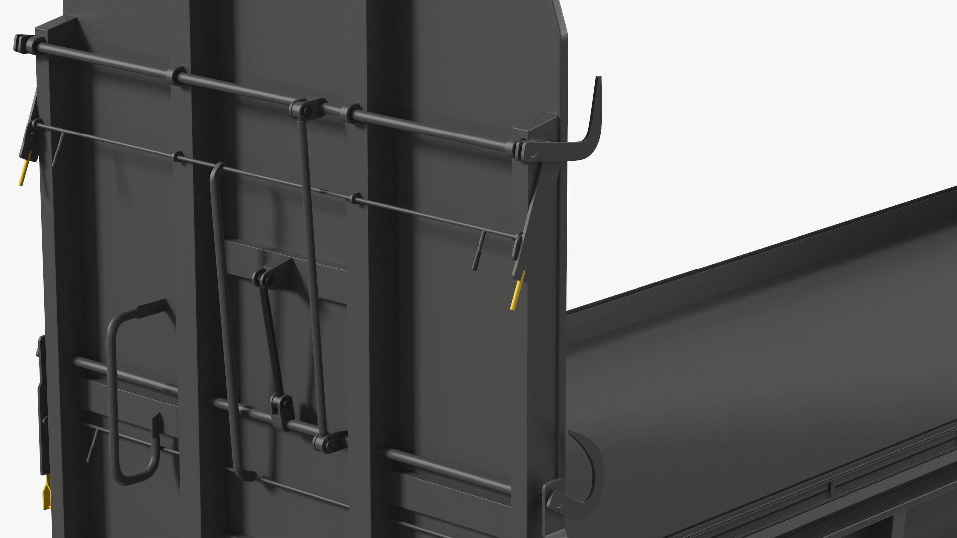 3D Tarpaulin Freight Wagon No Interior Clear