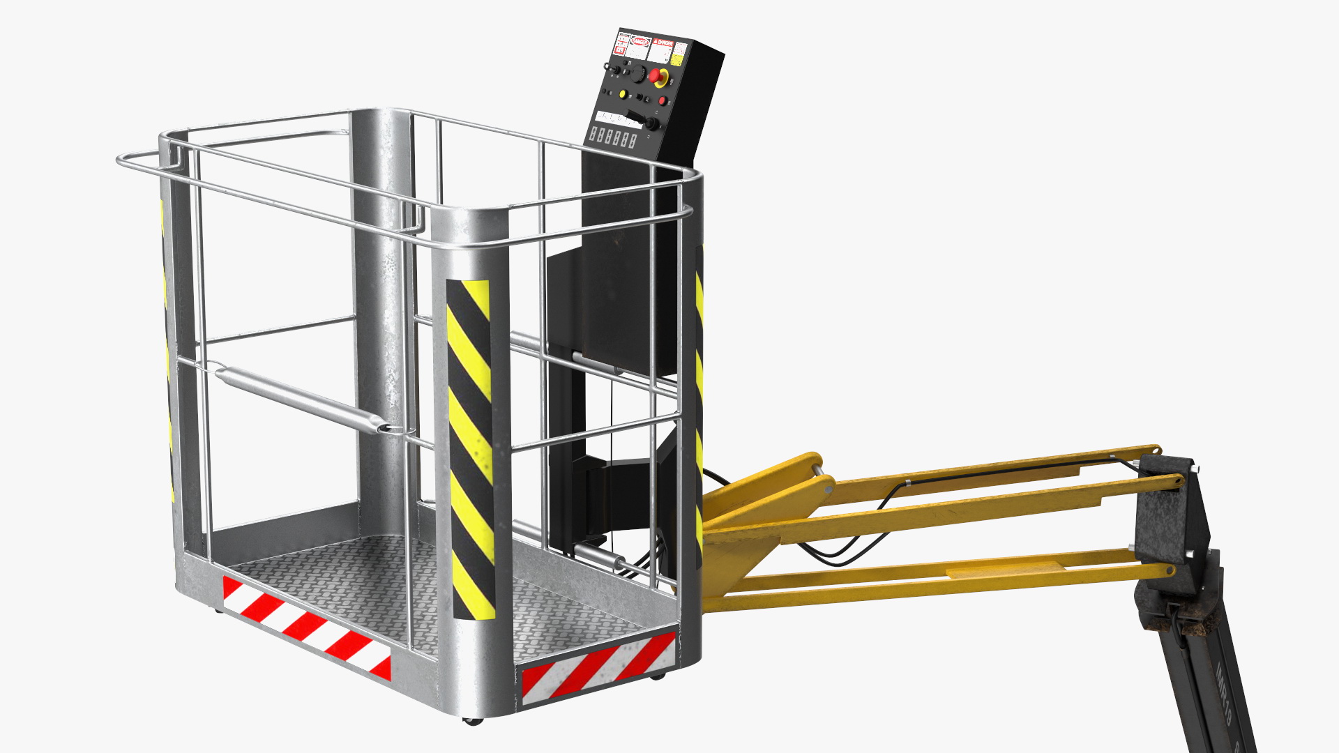 Articulated Boom Lift With Crawler Chassis 3D