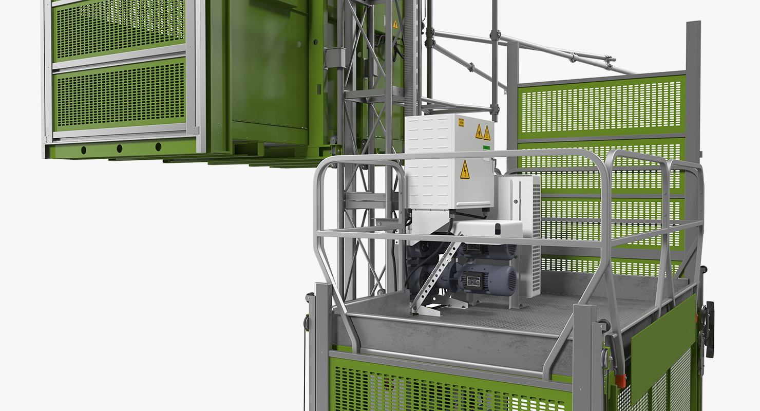Construction Hoists 3D model
