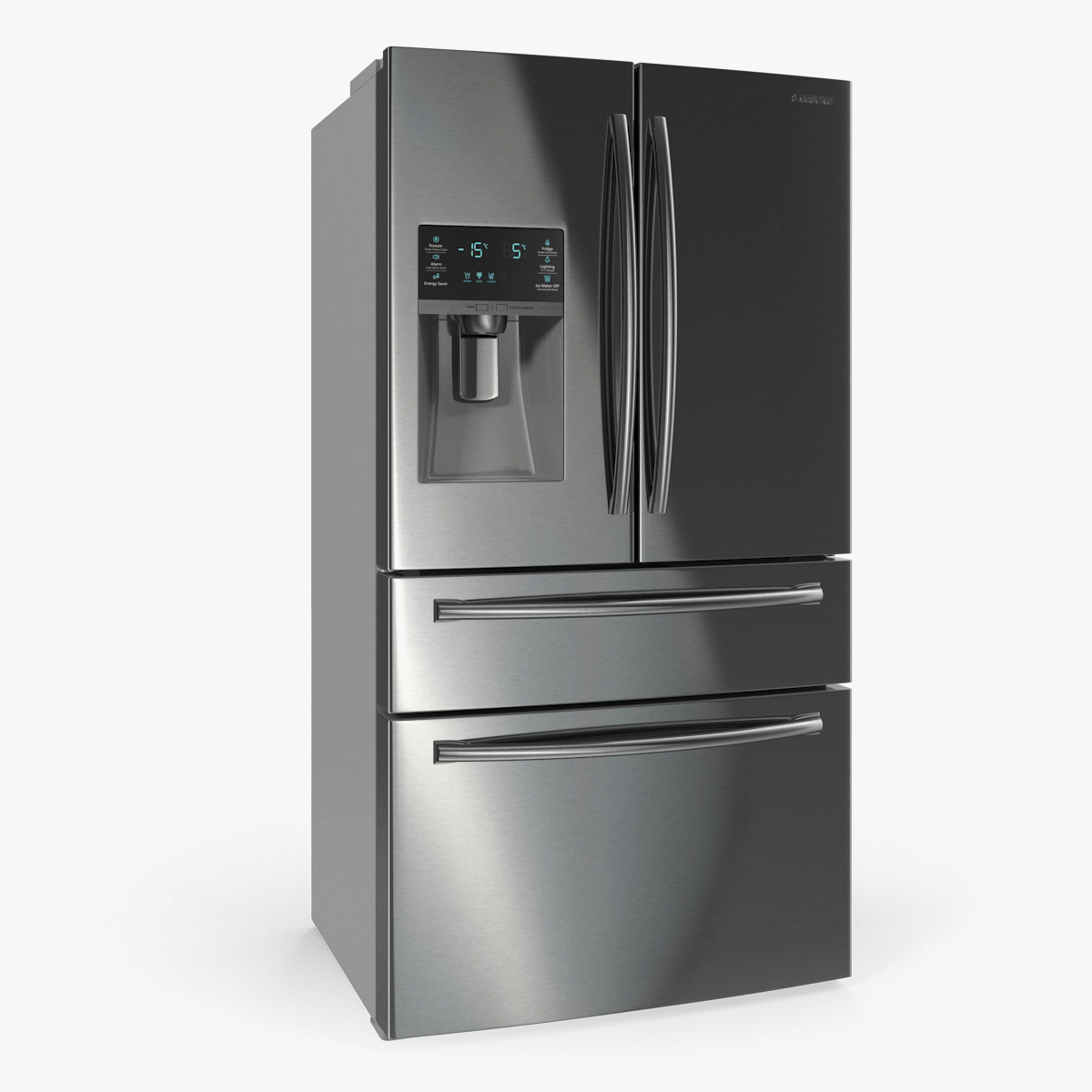 Refrigerator Samsung 4 Door with FlexZone Drawer, view 3