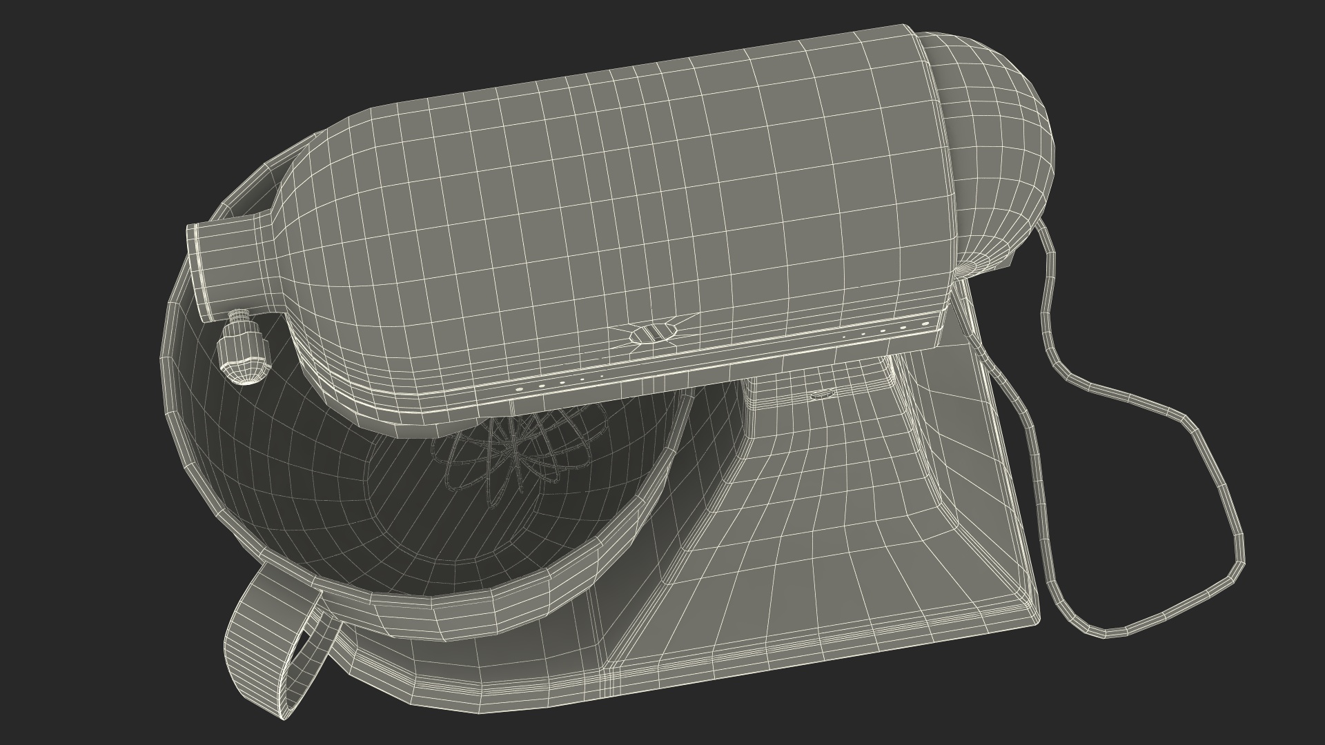 Retro Stand Mixer 3D