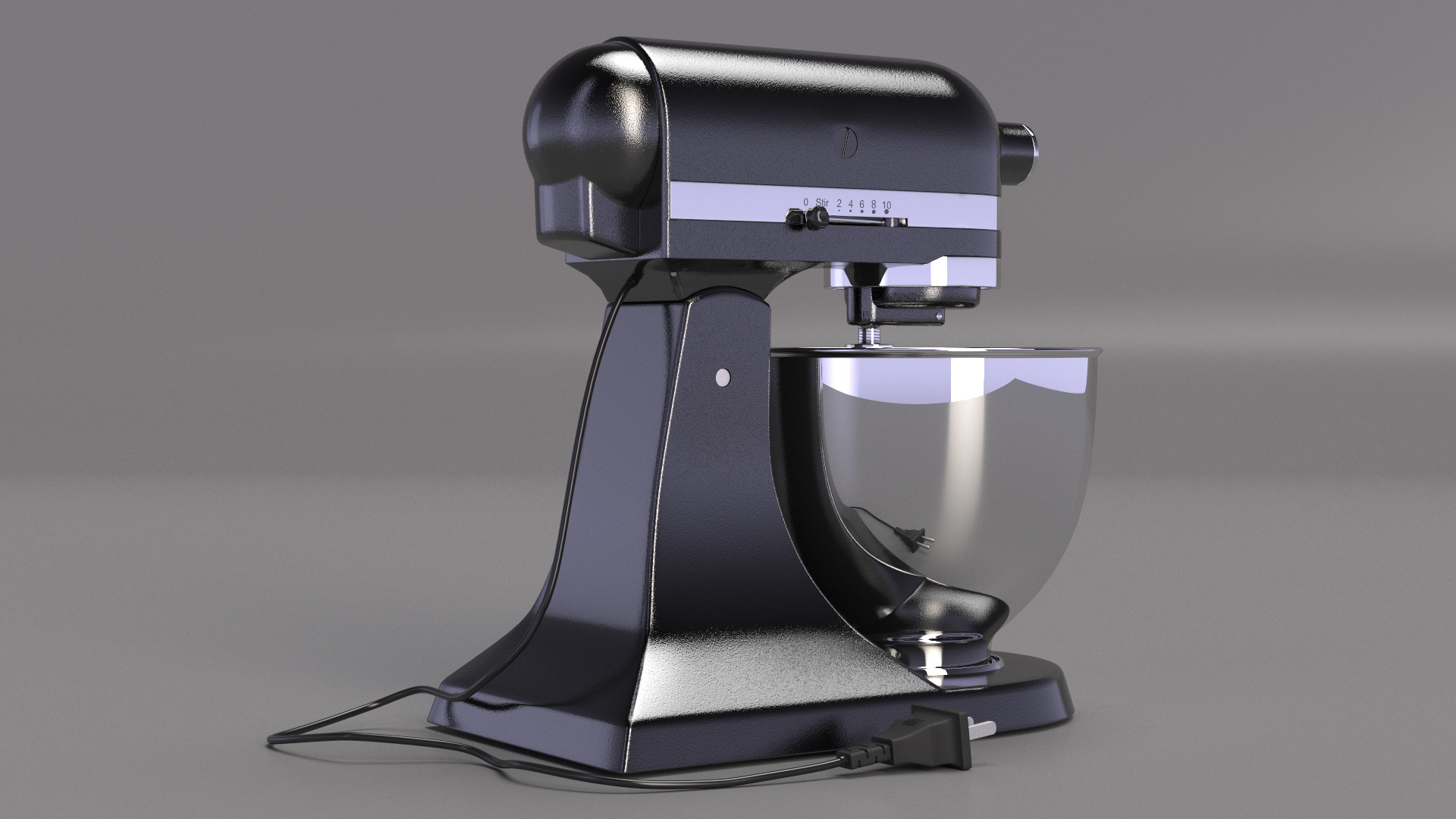 Retro Stand Mixer 3D