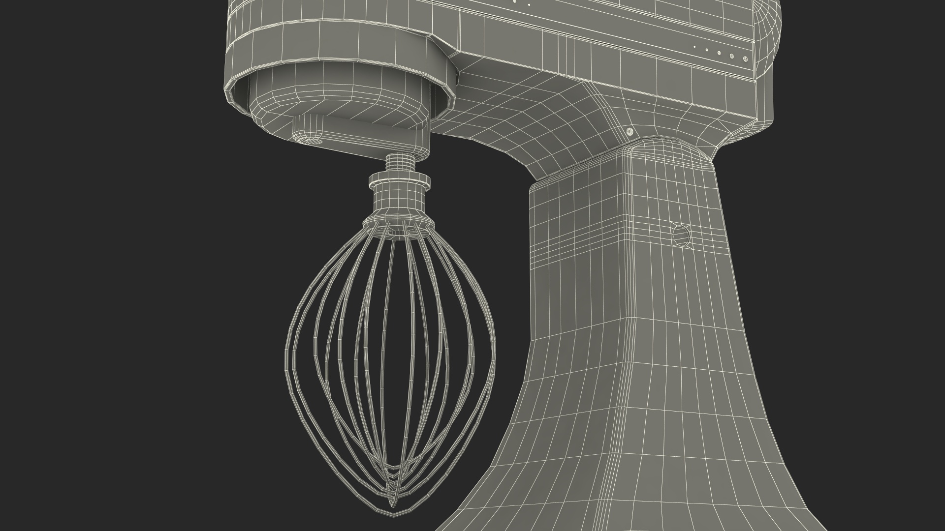 Retro Stand Mixer 3D