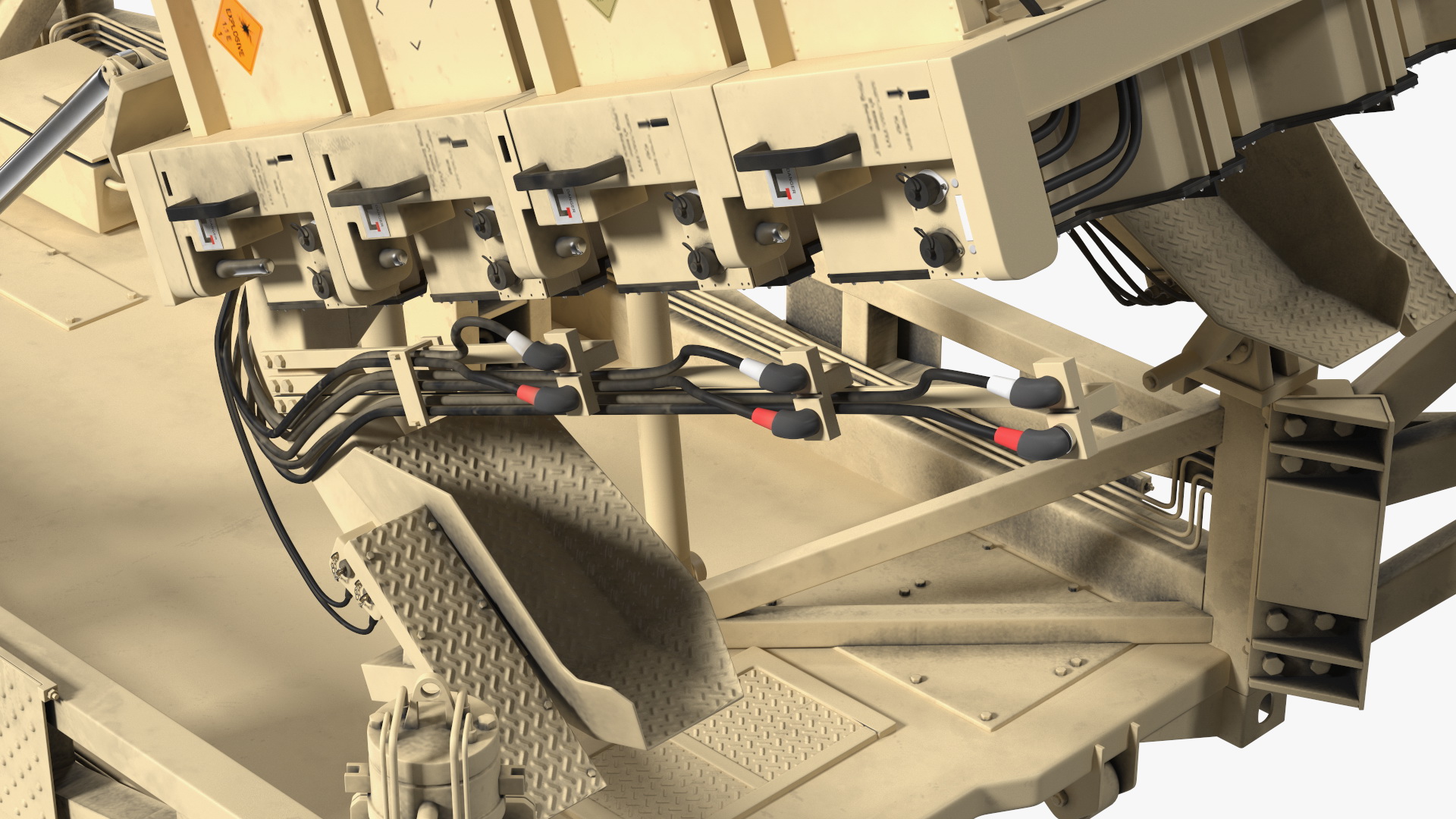 3D Armed Iron Dome Mobile Air Defense System