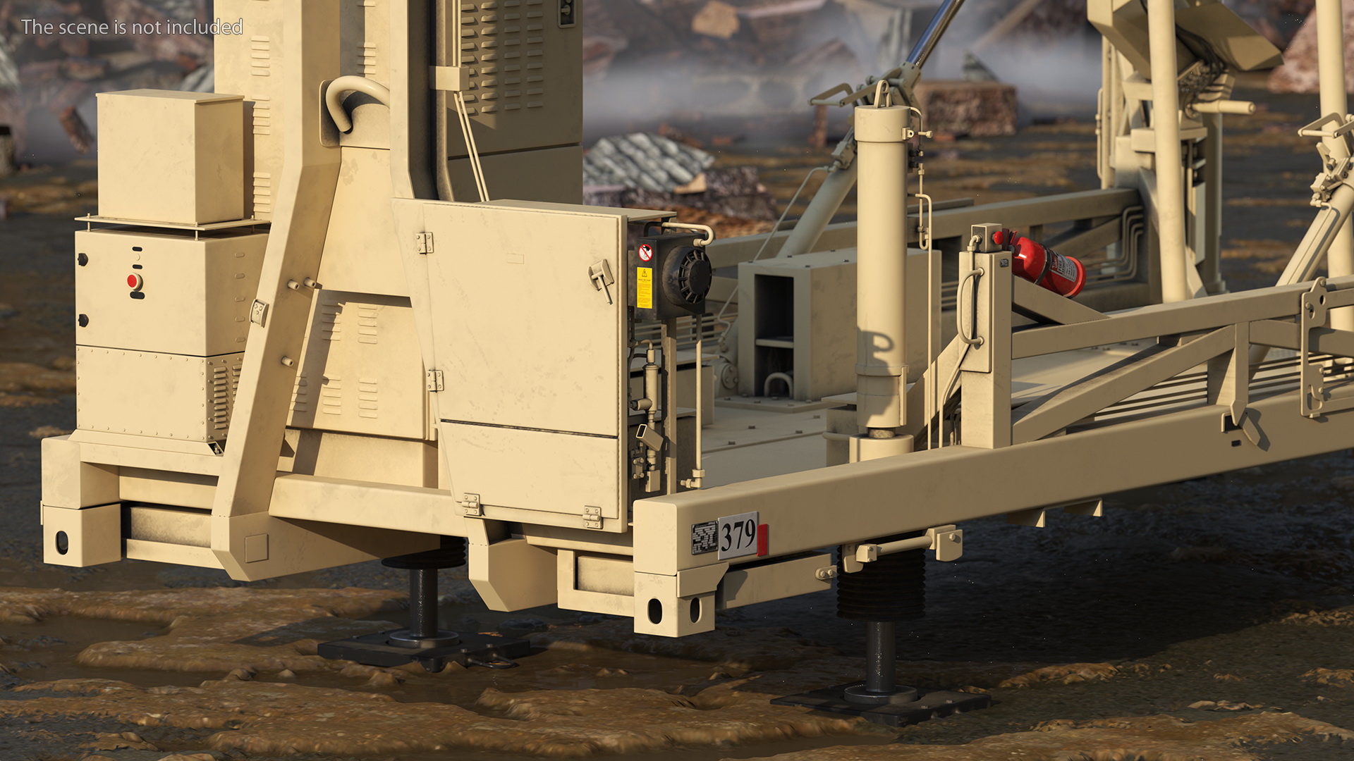 3D Armed Iron Dome Mobile Air Defense System