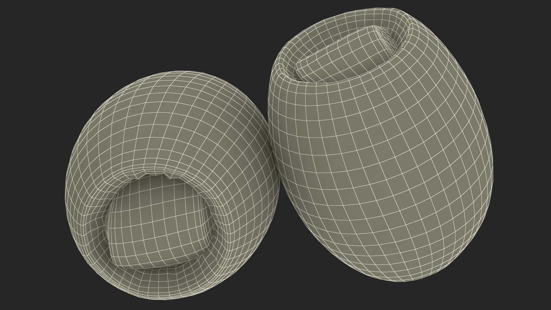 Spanish Stuffed Olives 3D