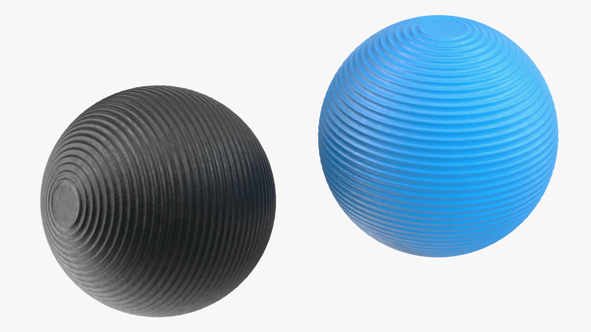 3D Croquet Balls model