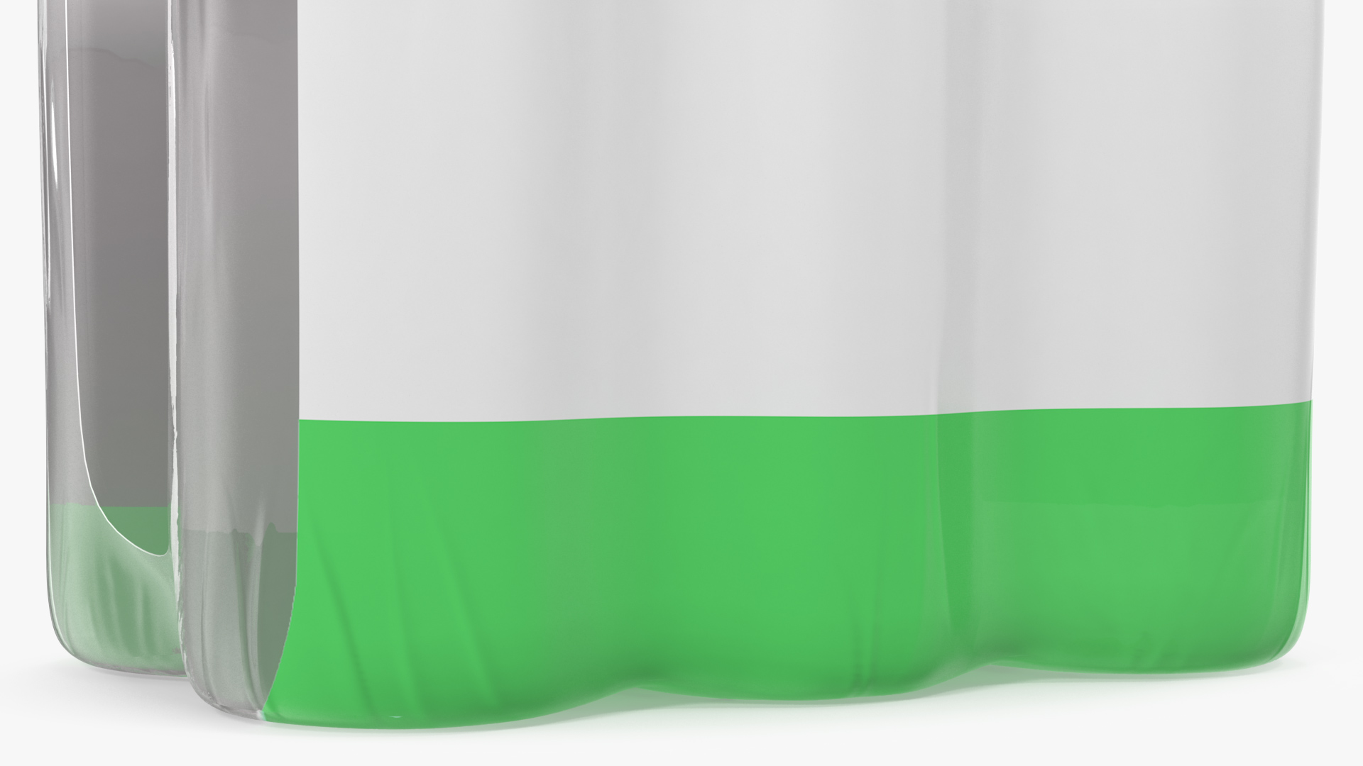 3D Mineral Water 1L Bottle Pack model