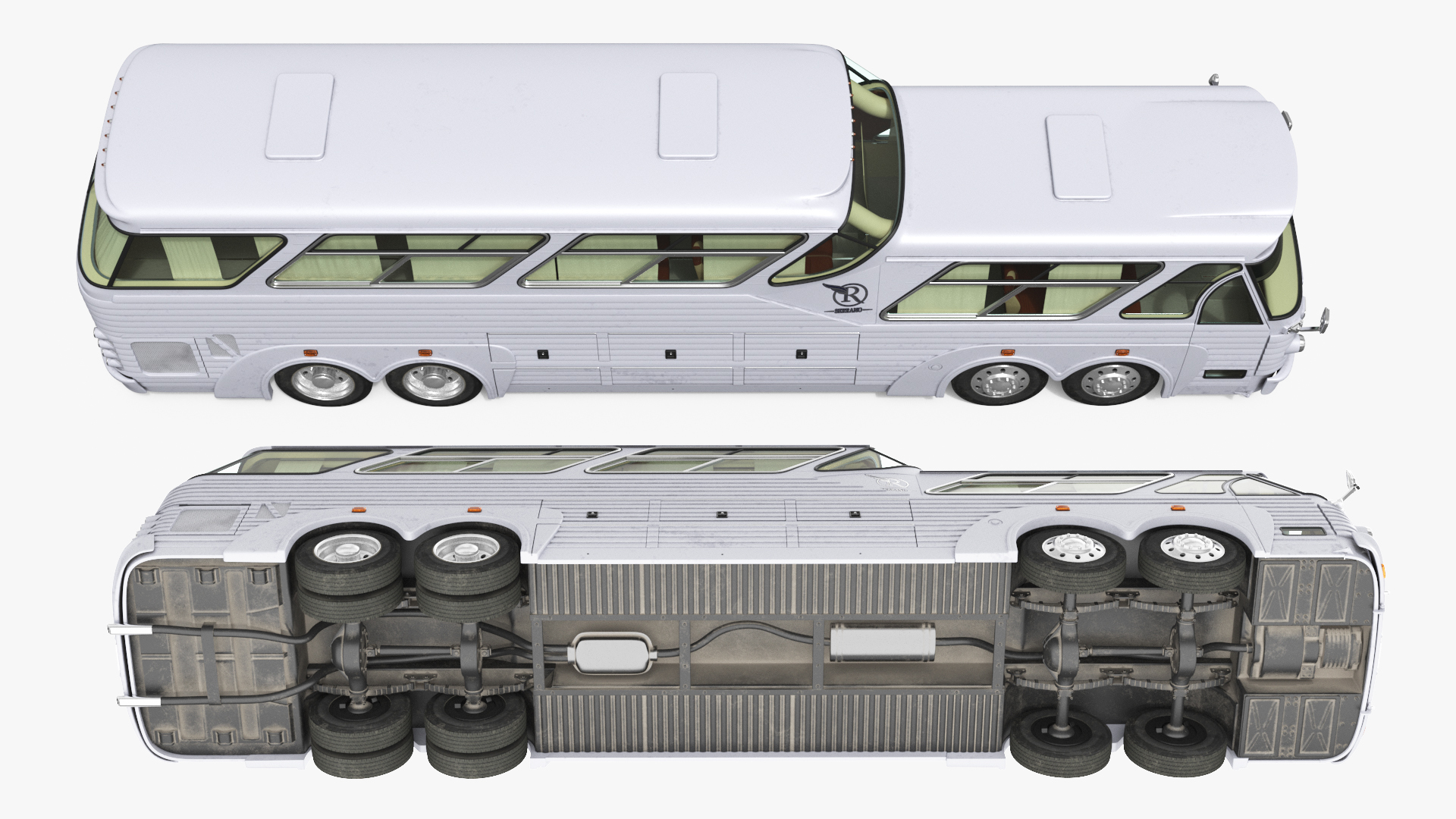 Sultana TM40 Retro Sleeper Bus Simplified - view 2