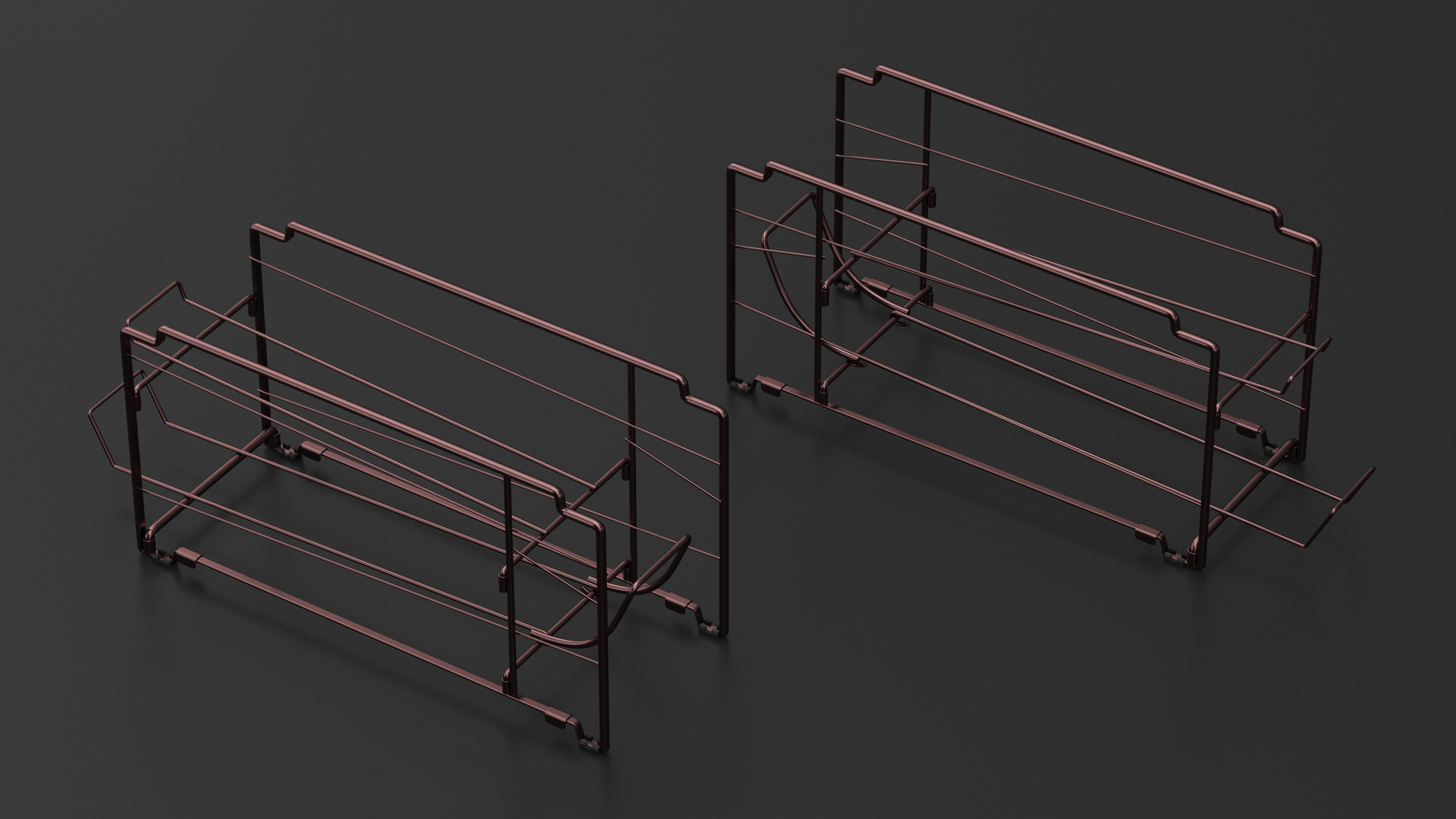 Cola Can Dispenser Dark Metal 3D model