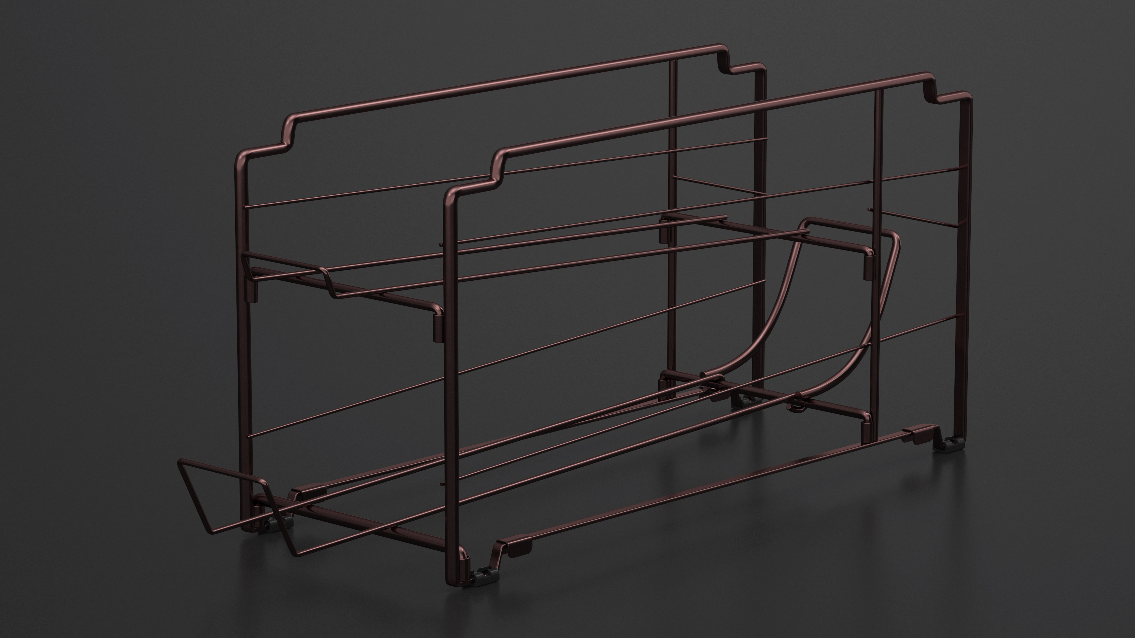 Cola Can Dispenser Dark Metal 3D model