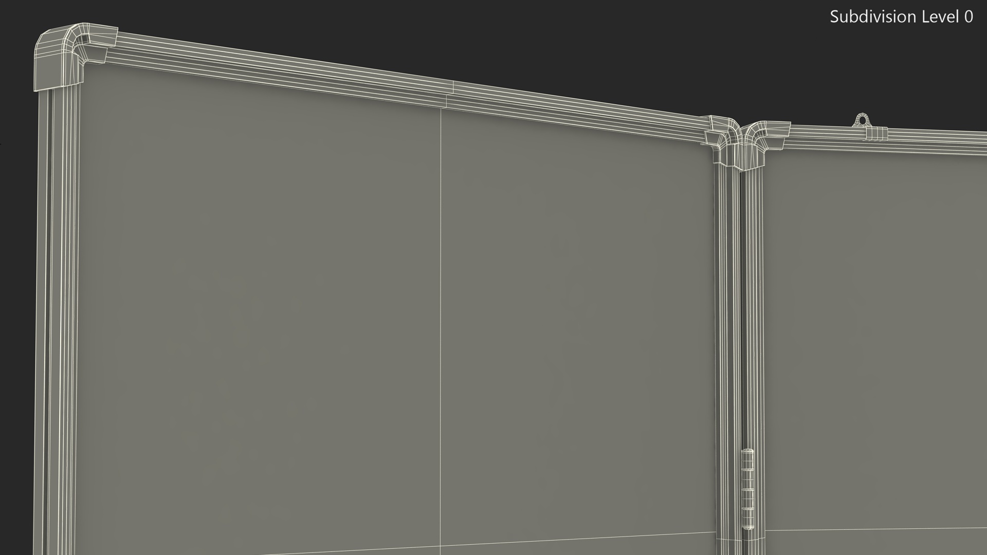 Blackboard Green Painted 3D model