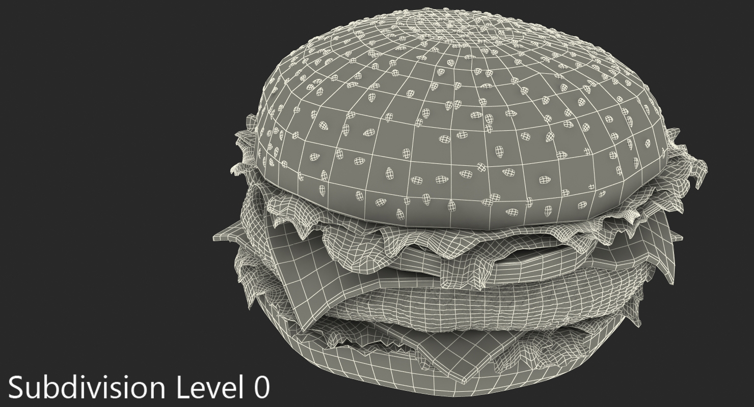 Hamburger 3D model