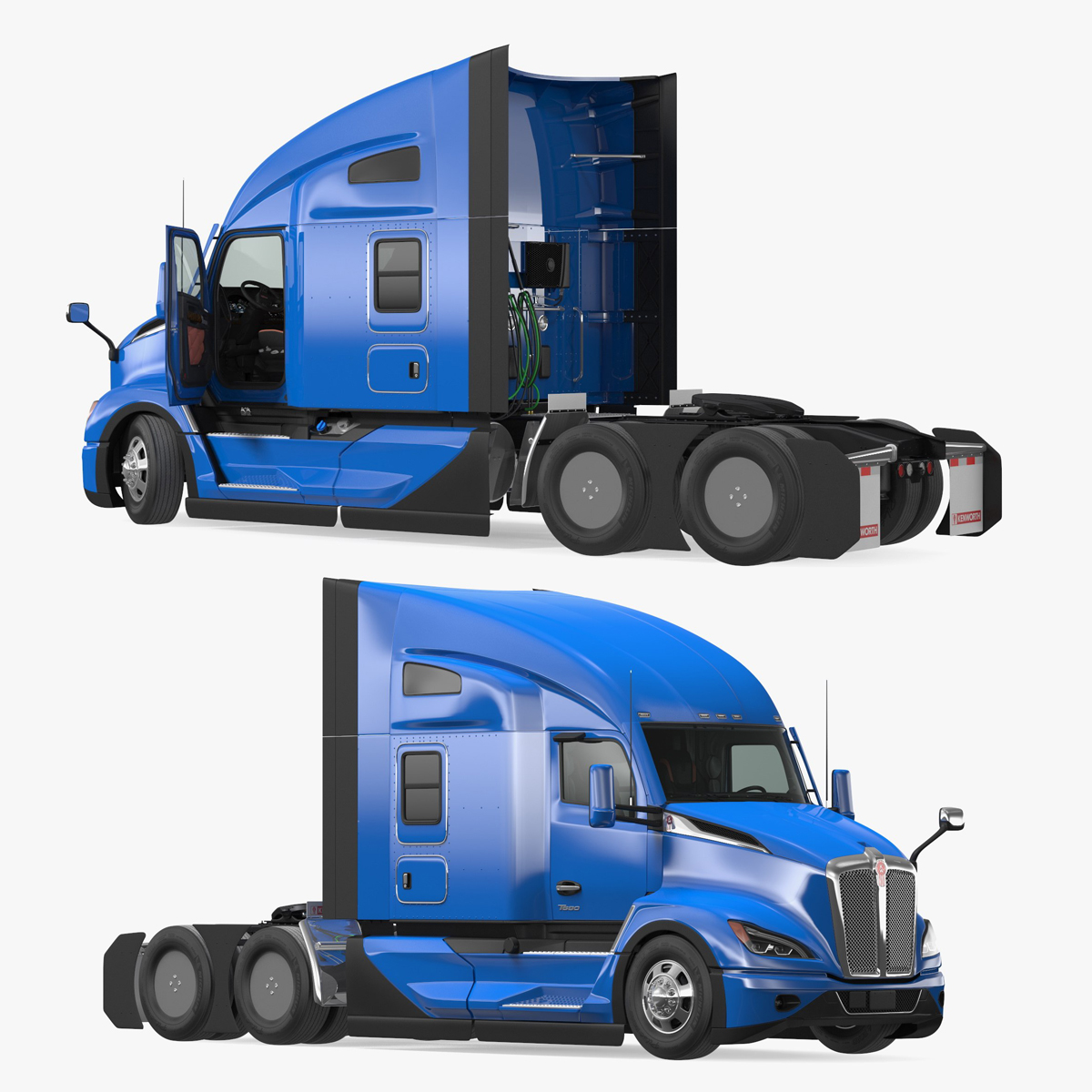 Kenworth T680 Rigged Truck