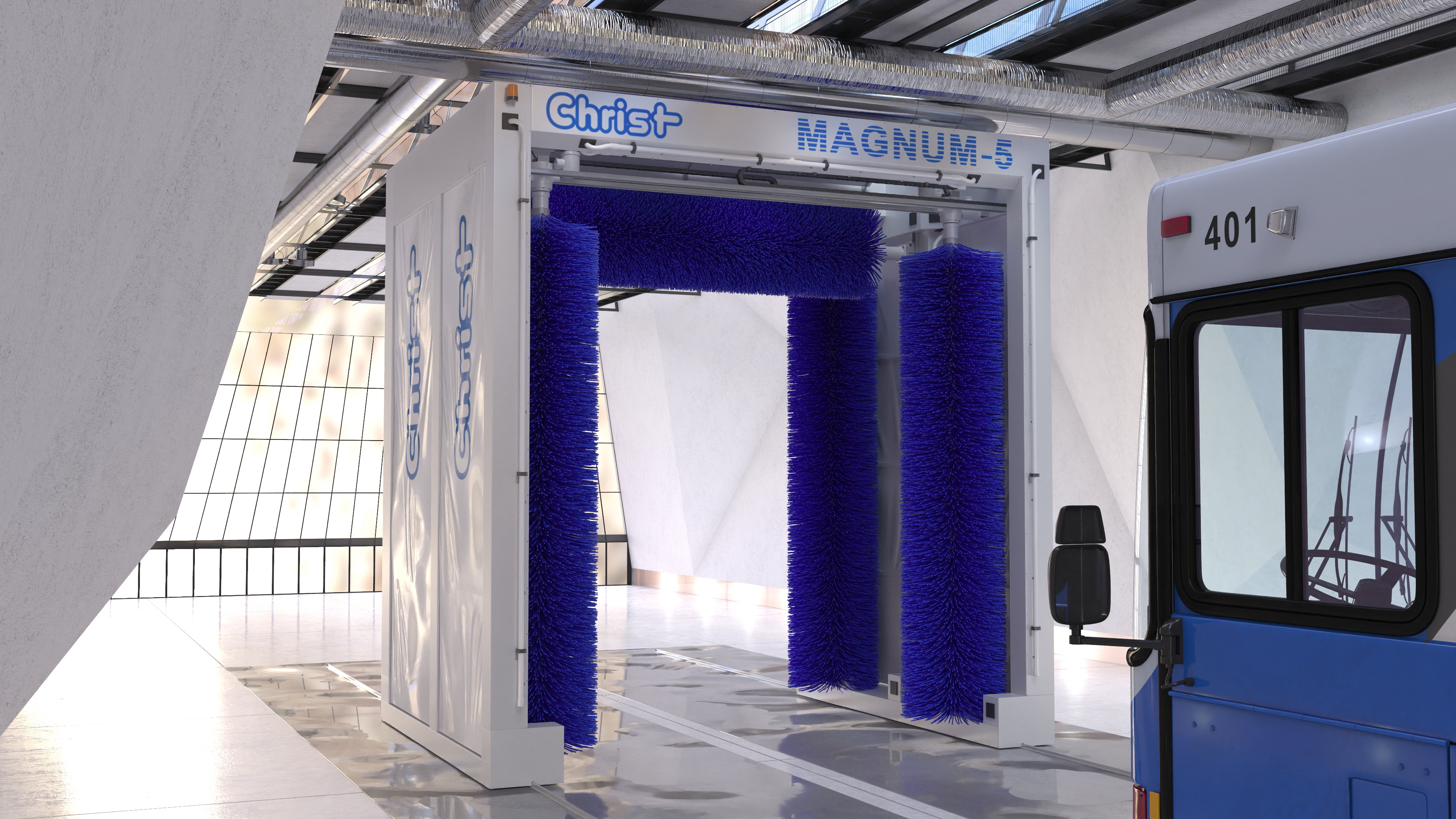 3D model MAGNUM Bus Wash