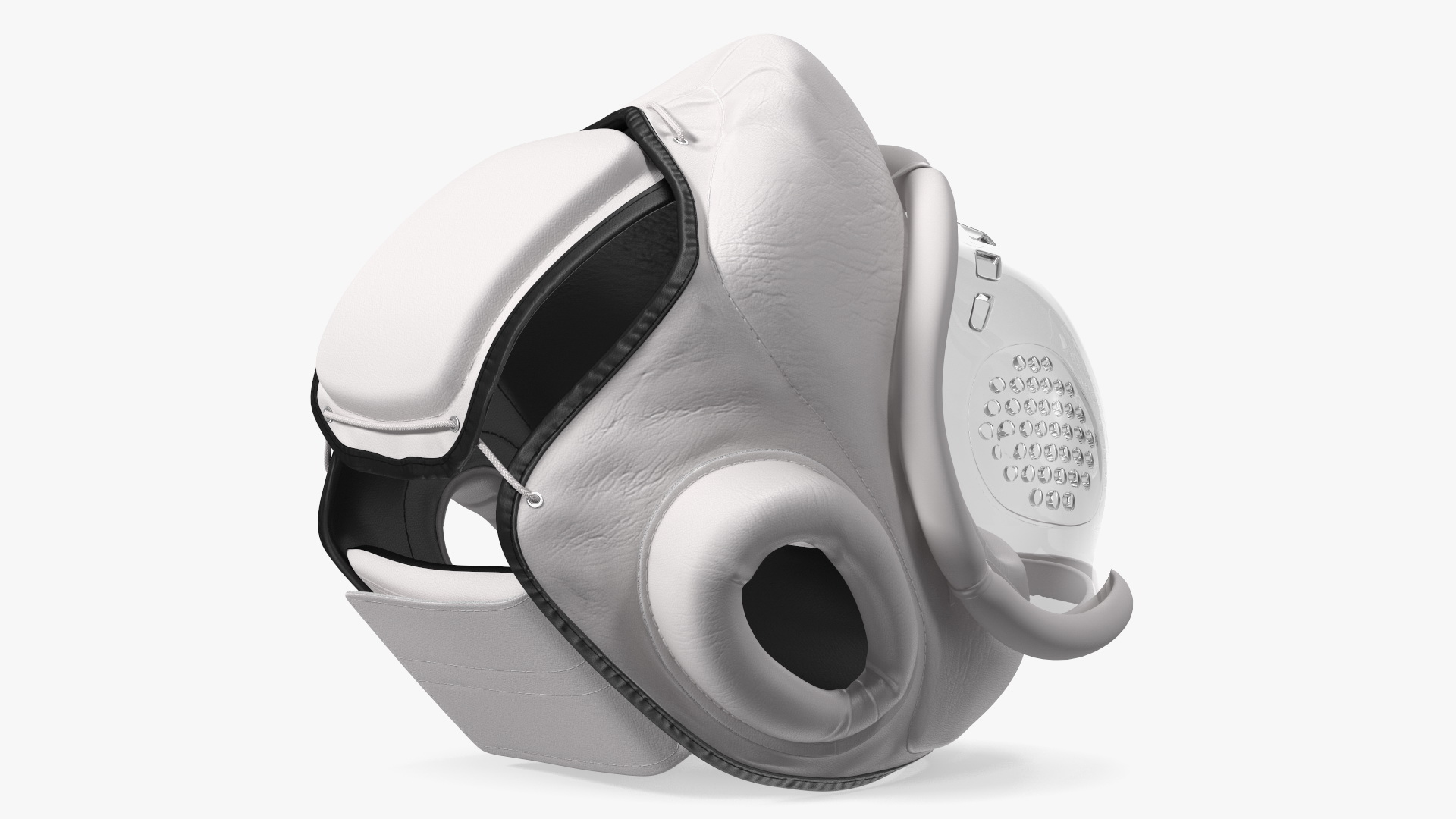 3D model Kudo Head Guard Playwell White