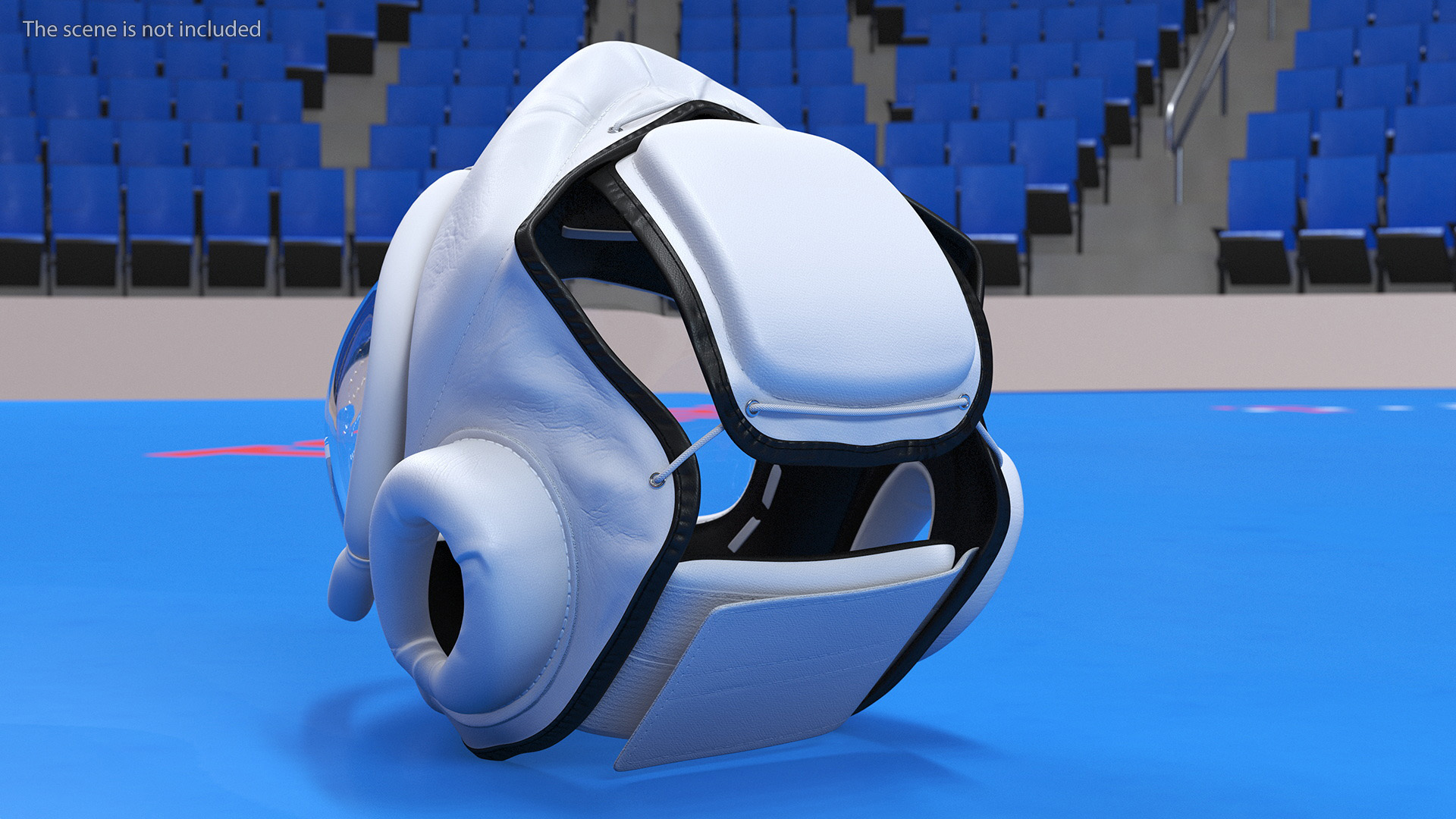 3D model Kudo Head Guard Playwell White