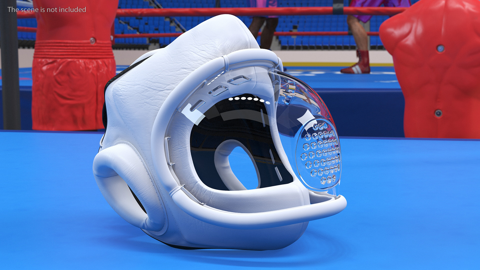 3D model Kudo Head Guard Playwell White