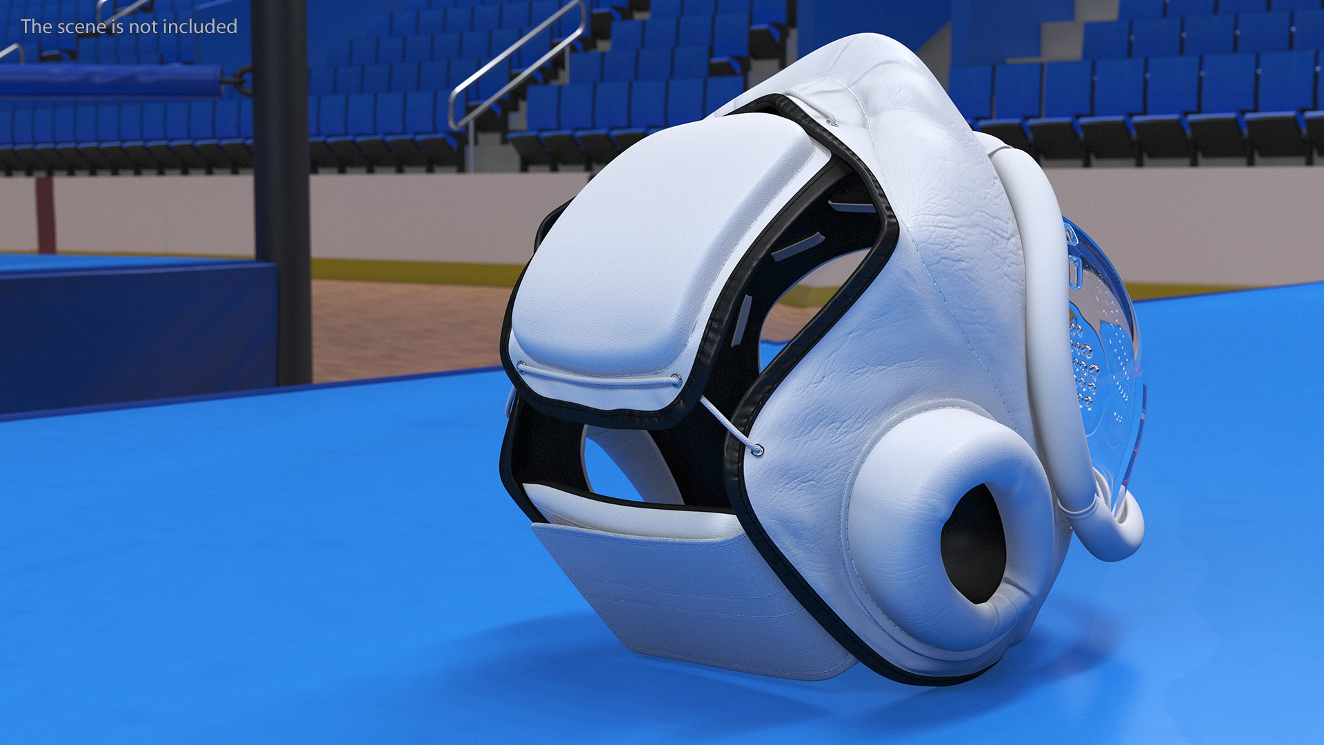3D model Kudo Head Guard Playwell White