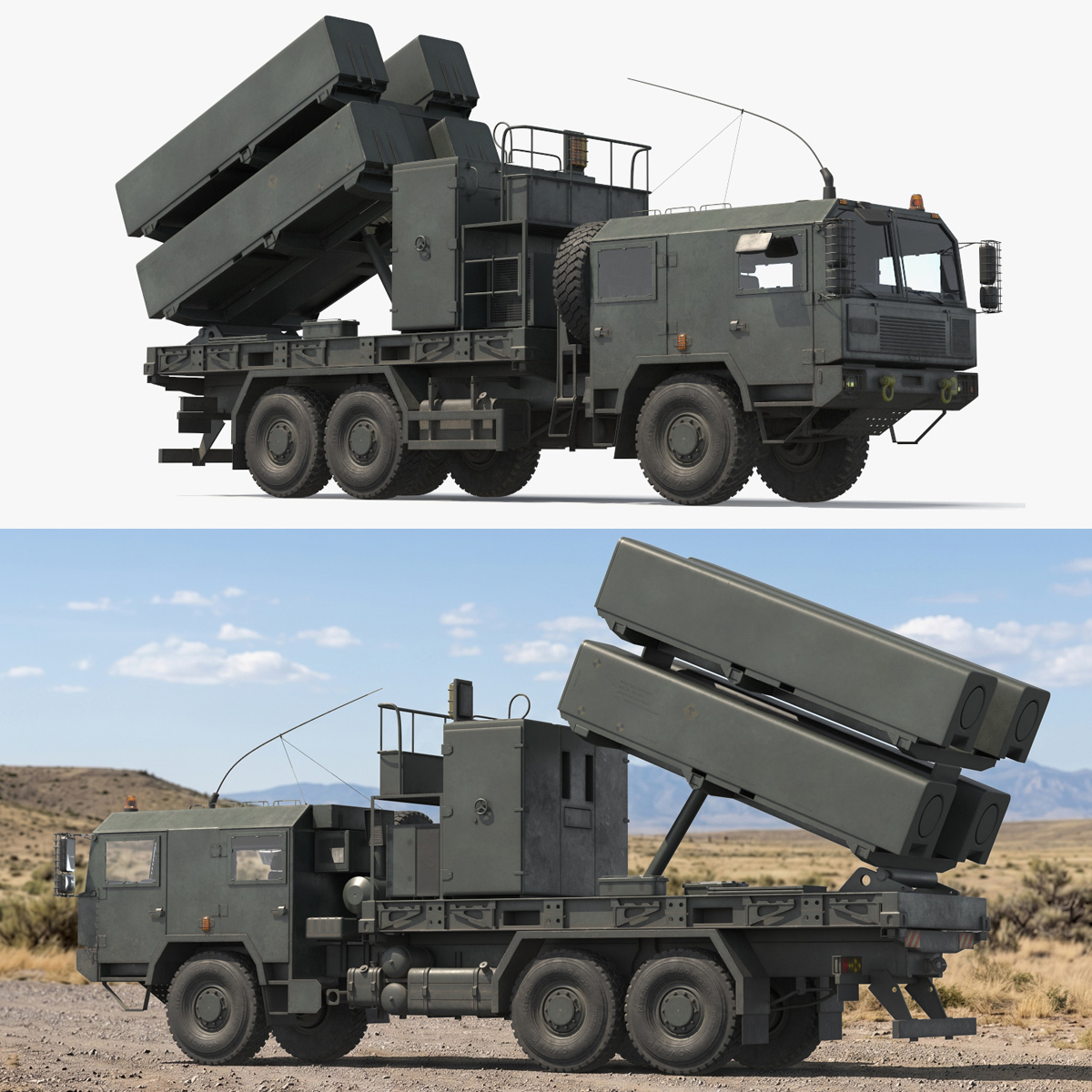 Kongsberg NSM MLV Coastal Defence Simplified