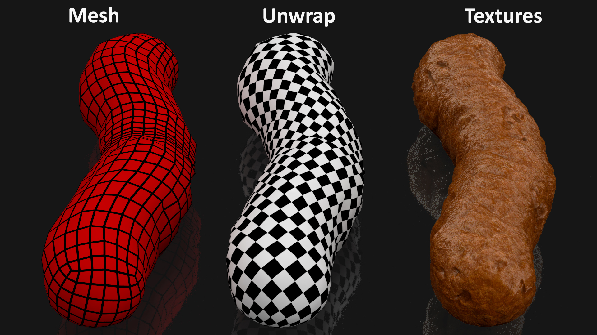 Little Crap Natural 3D model